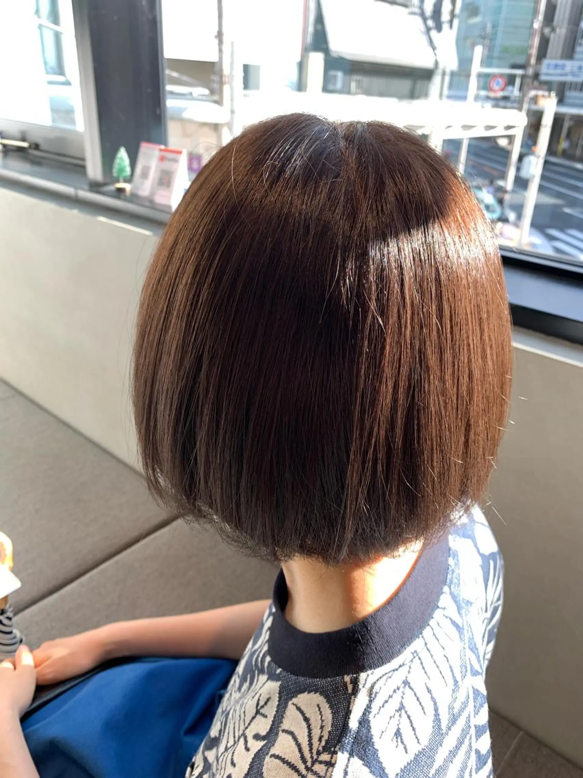 ショート カラー ブラウンカラー ROCAReTA kyoto 四条大宮店所属・齋藤 みさきのヘアスタイル