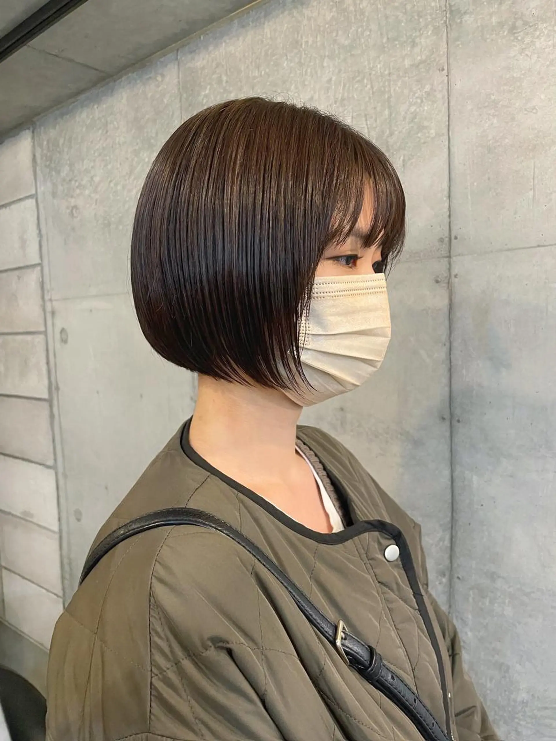 ショート カラー ショートボブ ベージュカラー ボブ ショートヘア カット ヘアカラー トリートメント HIROKI ” stylistのヘアスタイル