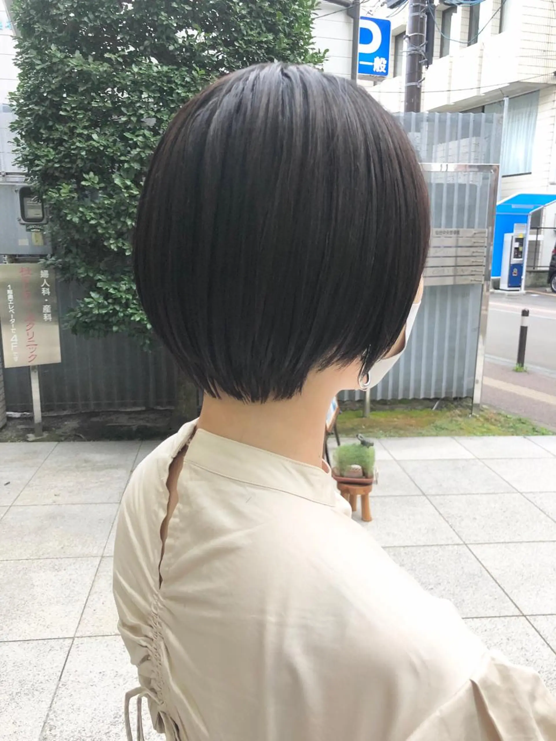 ショート ショートボブ ボブ ショートヘア カット ヘッドスパ 千葉 郁也のヘアスタイル