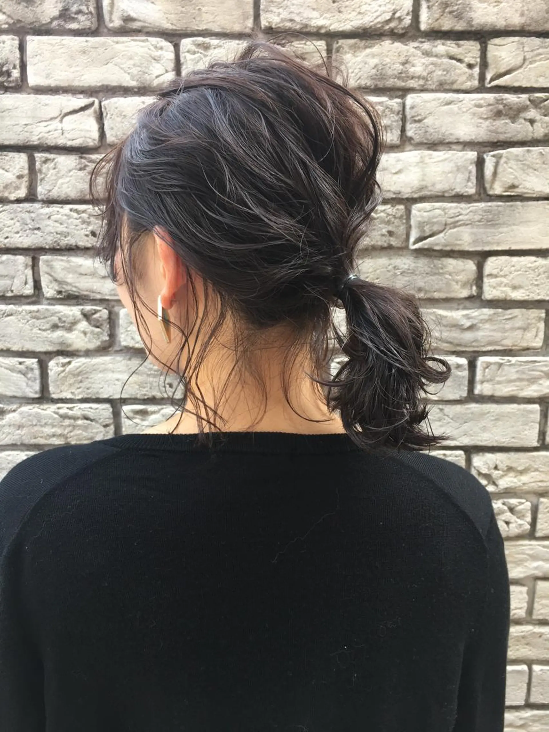 カラー ヘアアレンジ レイヤーカット BLend 渋谷のヘアスタイル