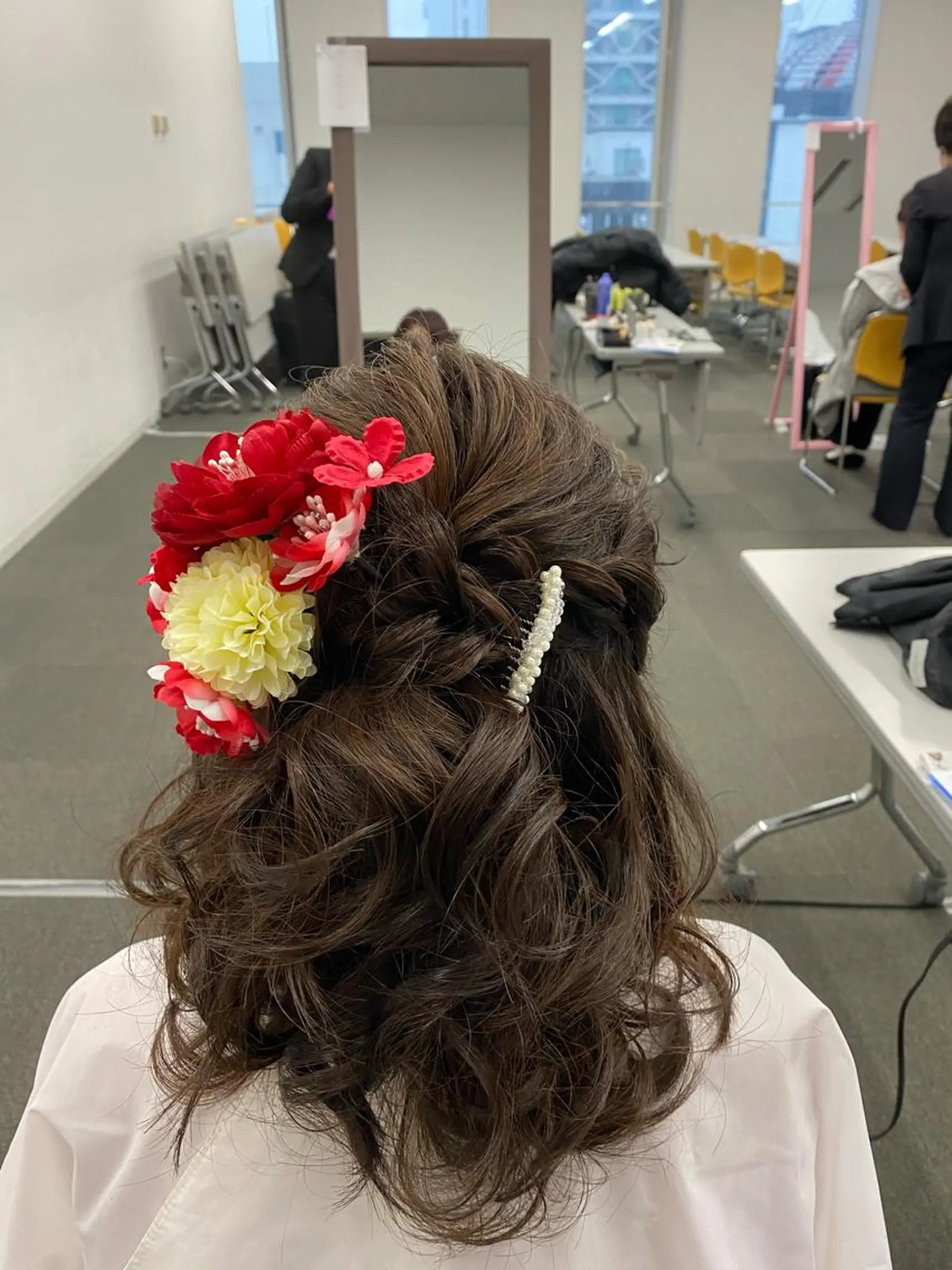 ヘアアレンジ ヘアセット The Best Beauty受付担当のヘアスタイル