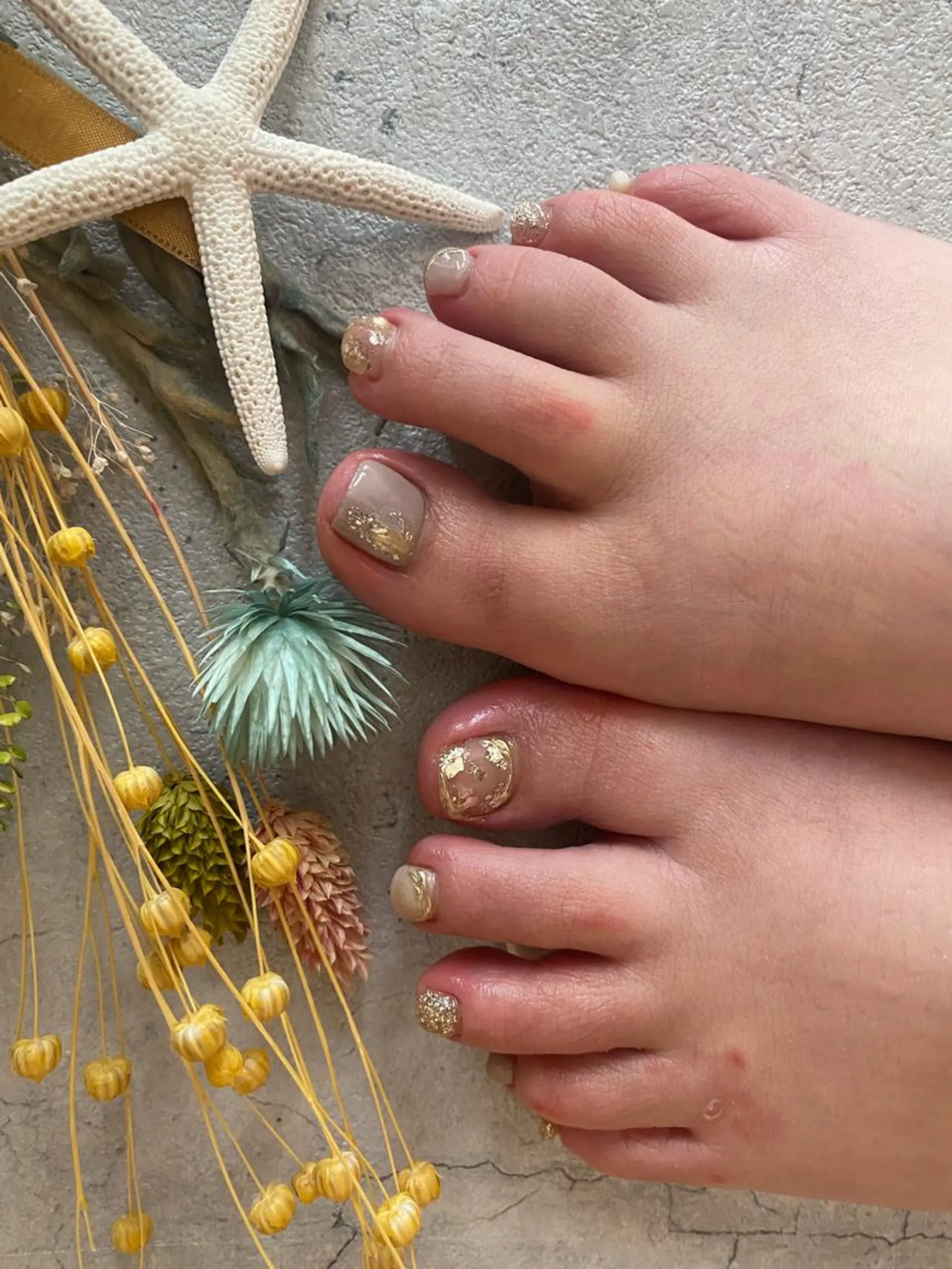 ネイル フットネイル ëmma nail_ by chulaのネイルデザイン