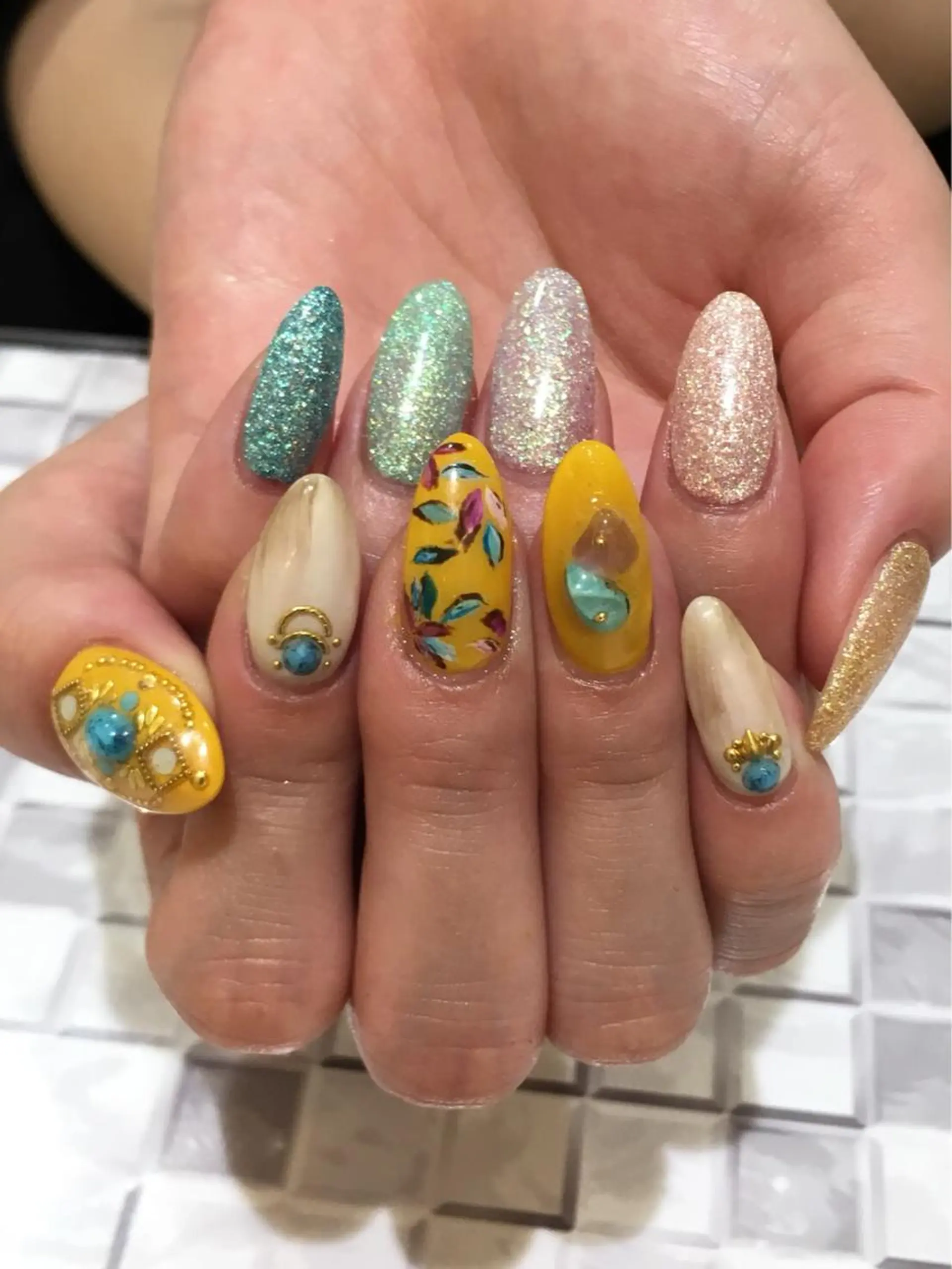 メンズ キッズ マツエク・マツパ a:Qネイル /久米川のネイルデザイン