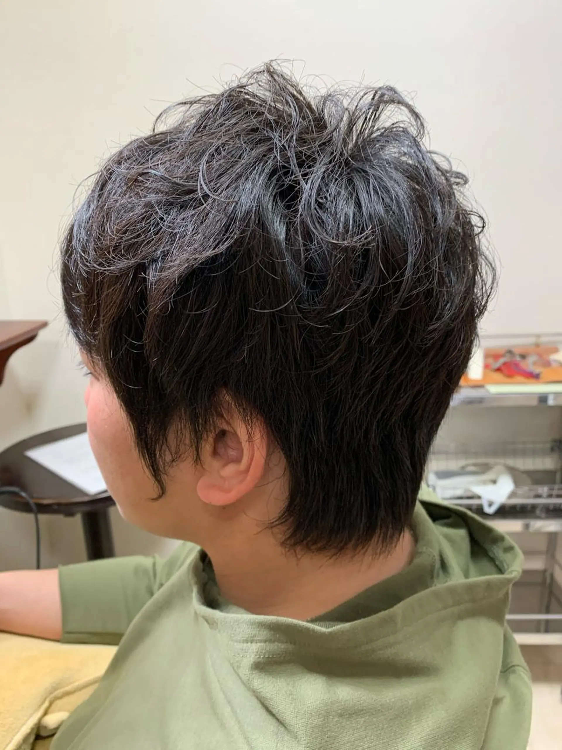 ショート パーマ メンズ メンズパーマ 久保 めぐみのヘアスタイル