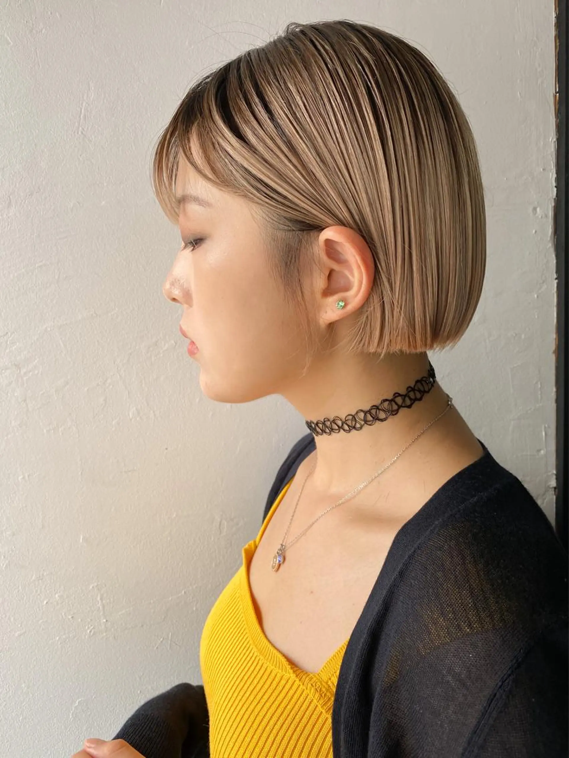 ショート カラー ショートボブ ベージュカラー ブリーチ 透明感カラー ダブルカラー a moment(モーメント)所属・蔵前 デザインカット KOBAYASHIのその他イメージ