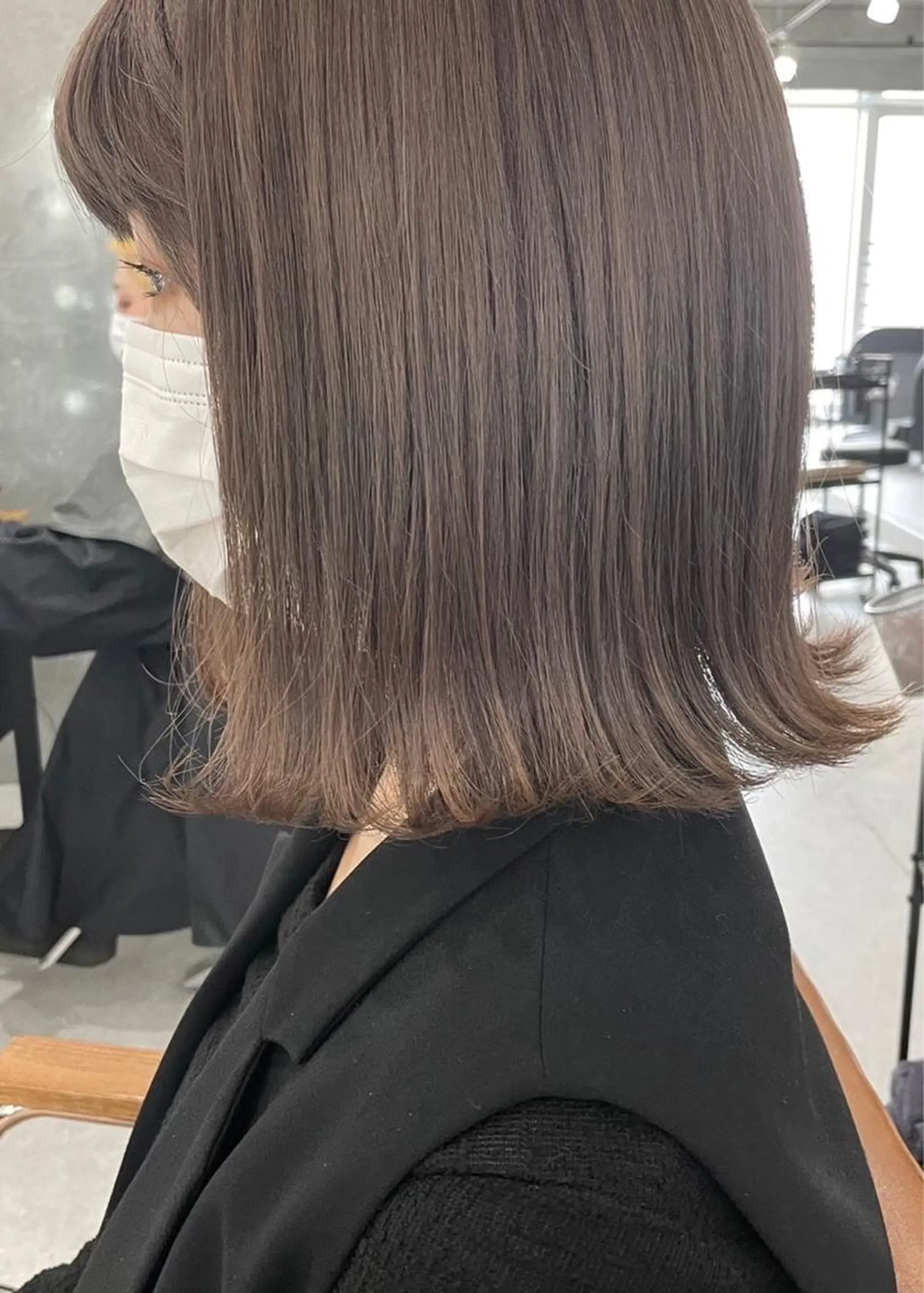 ミディアム カラー 🧸ミルクティー🧸 kousei🧸のヘアスタイル