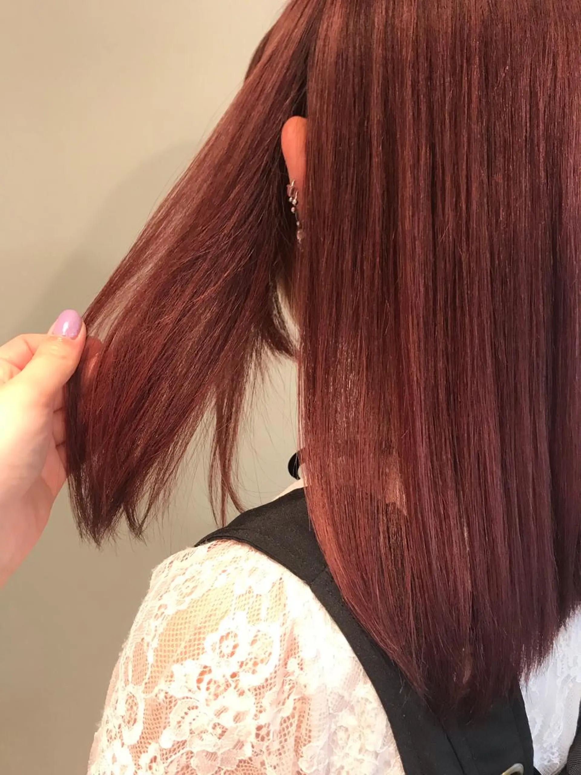 ミディアム カラー knock【ノック】所属・烏丸韓国ヘア🇰🇷 ayaka🎀のヘアスタイル