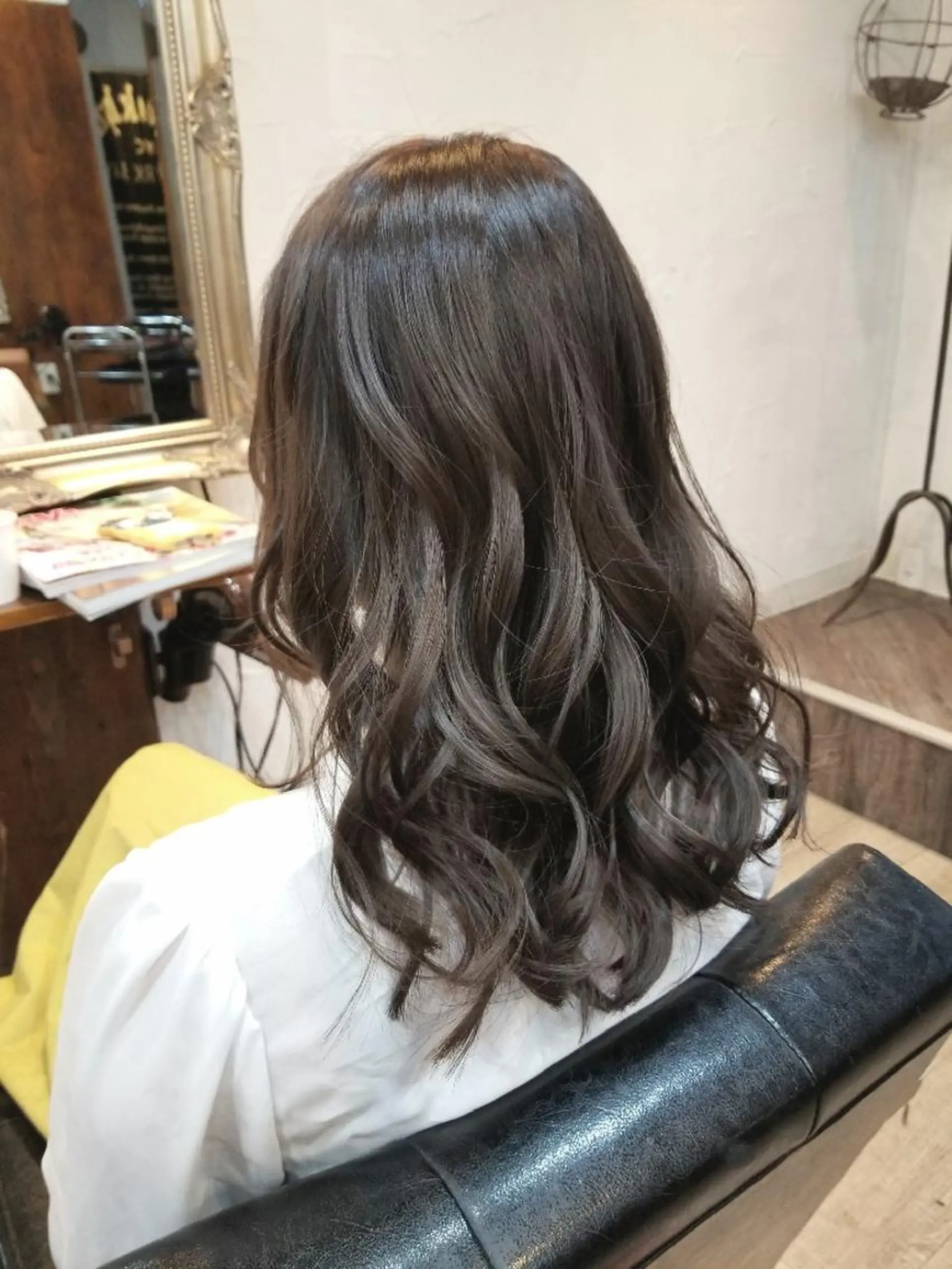 セミロング カラー ヘアカラー bathair  所属・bathair 持田侑祐のヘアスタイル