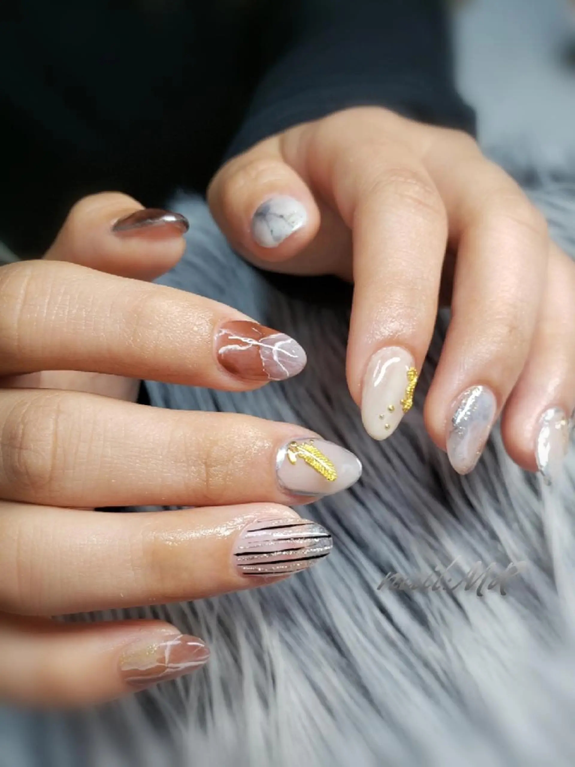 ネイル 持ち込み ニュアンスネイル Nail salon Coco所属・Nail salon Coco【溝の口駅】のネイルデザイン