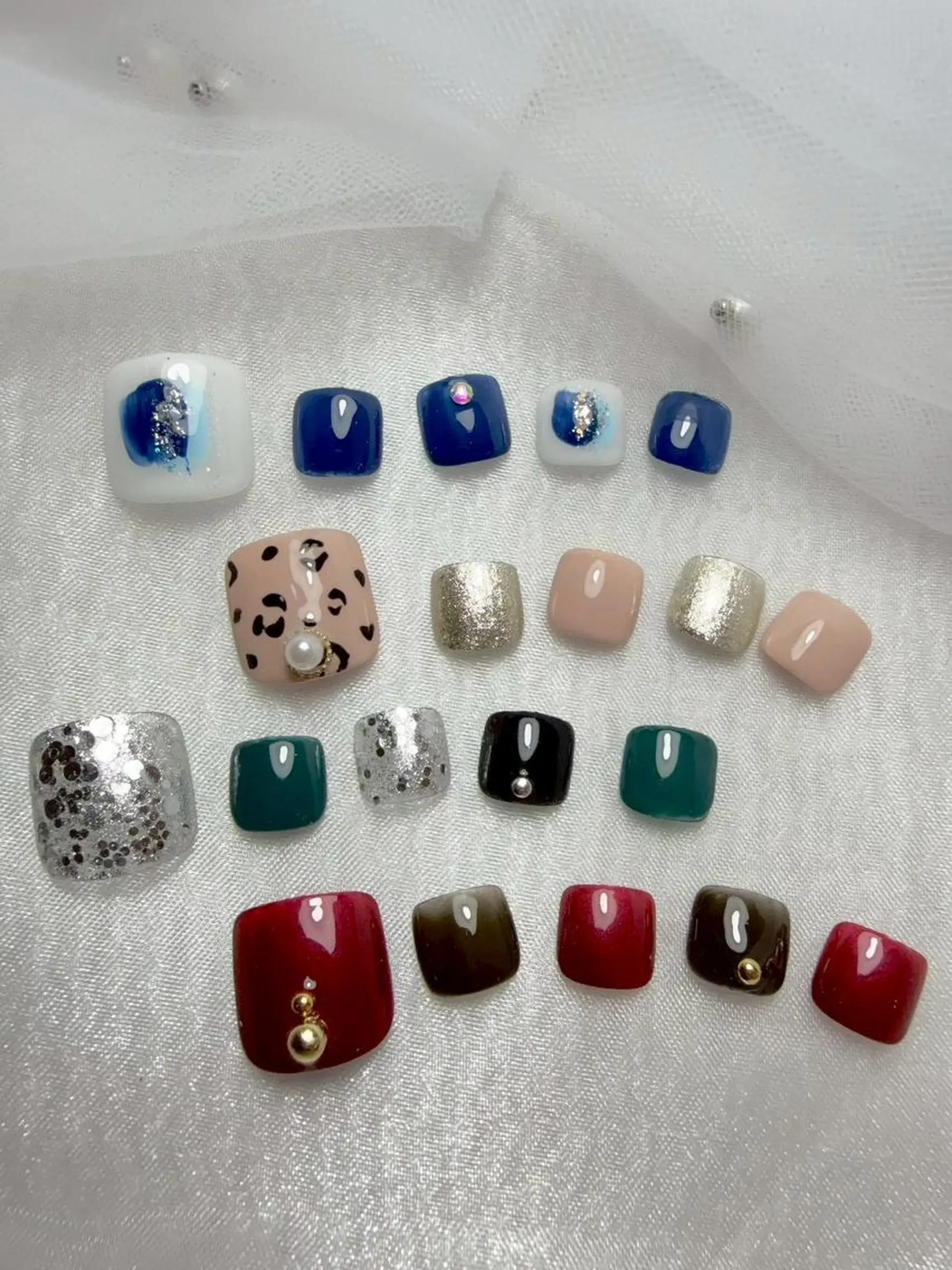 ネイル フットネイル マエダ ジュリのネイルデザイン