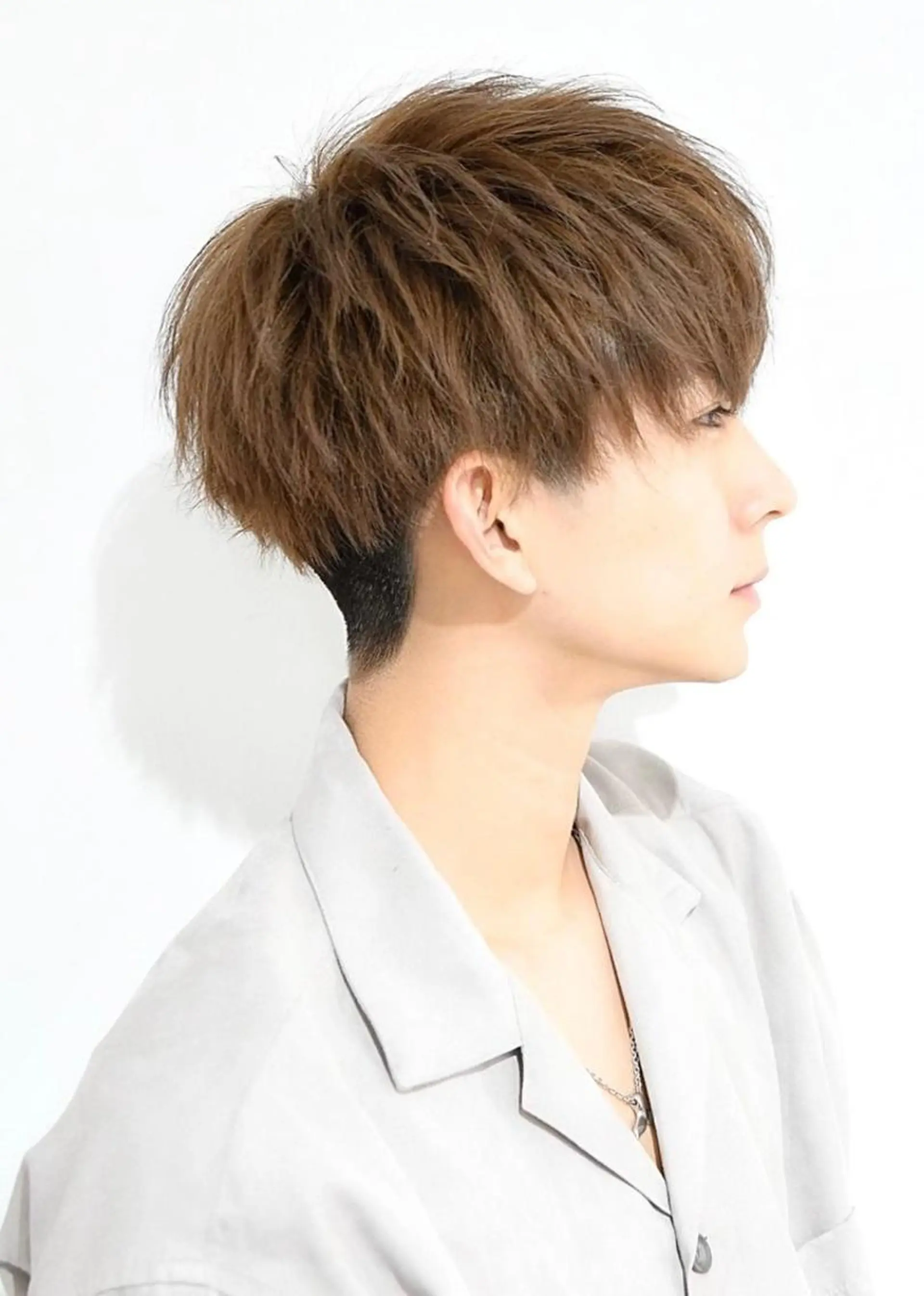 カラー メンズ EARTH勝田台 吉永嵐のヘアスタイル