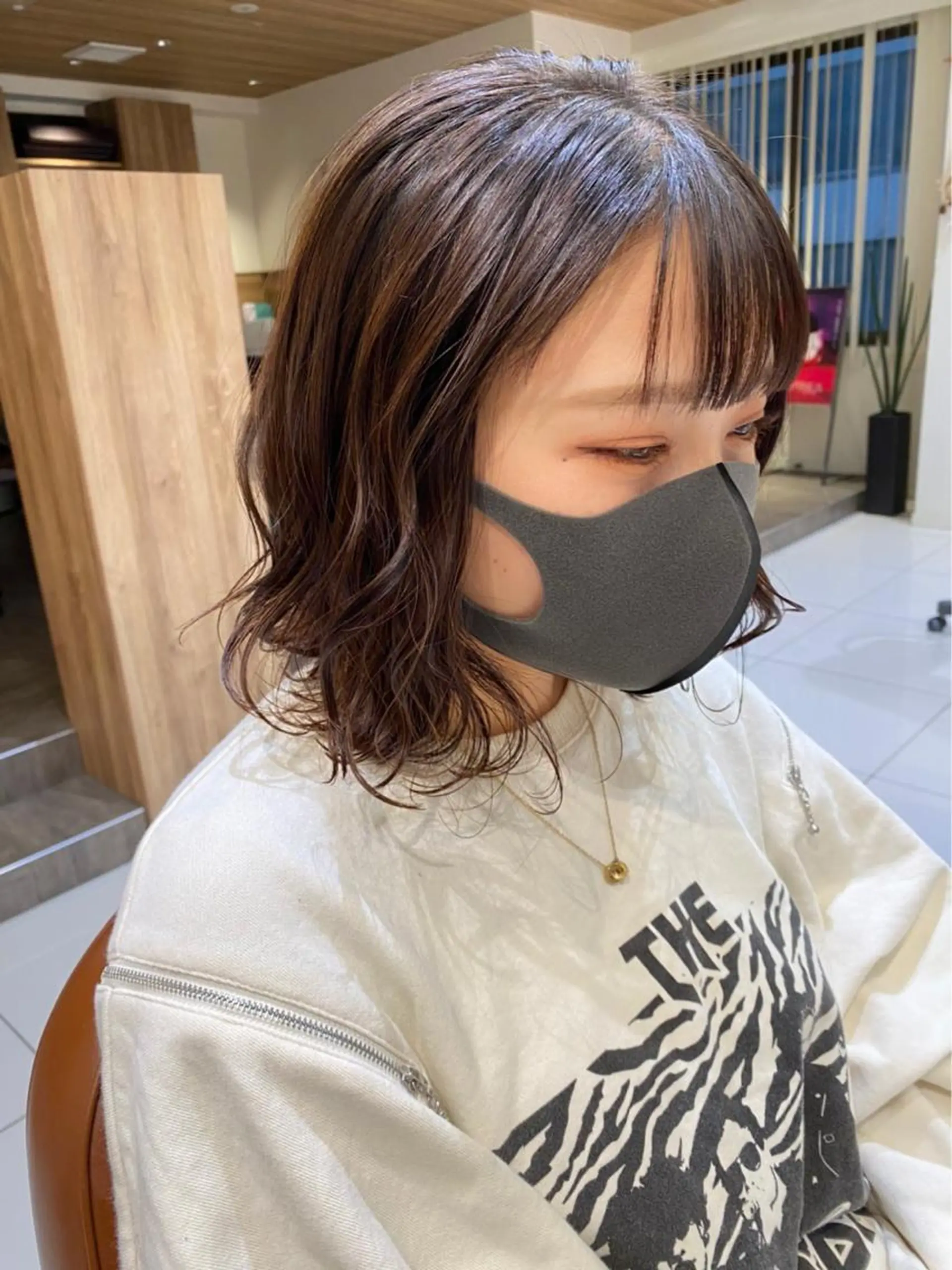 ショート カラー ハイライトカラー ハイライト カット ヘアカラー トリートメント 韓国風スタイル 🍓MIZUKI🍓のヘアスタイル