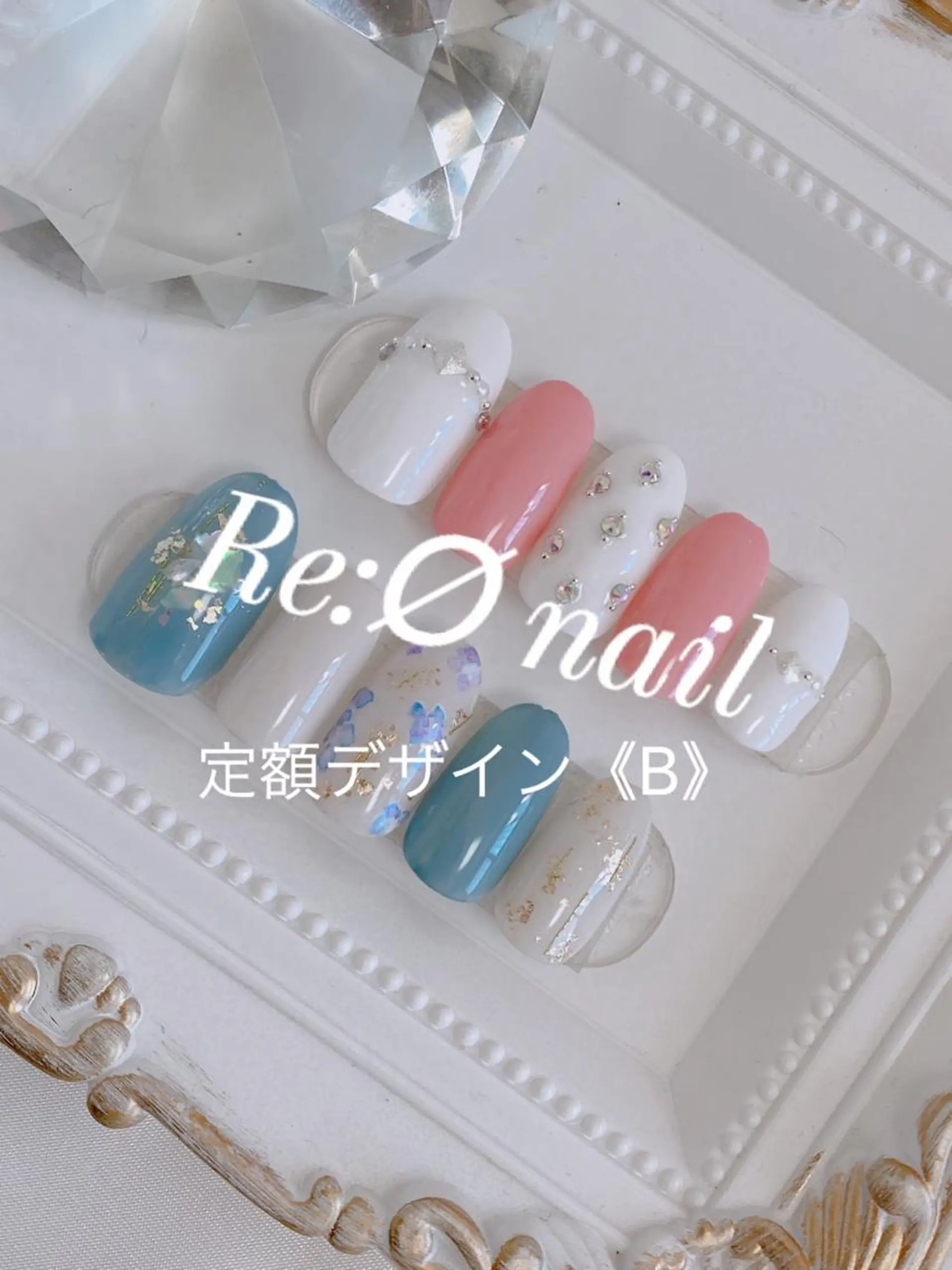 ネイル Re:Ø nail 🩵TSUJIのネイルデザイン