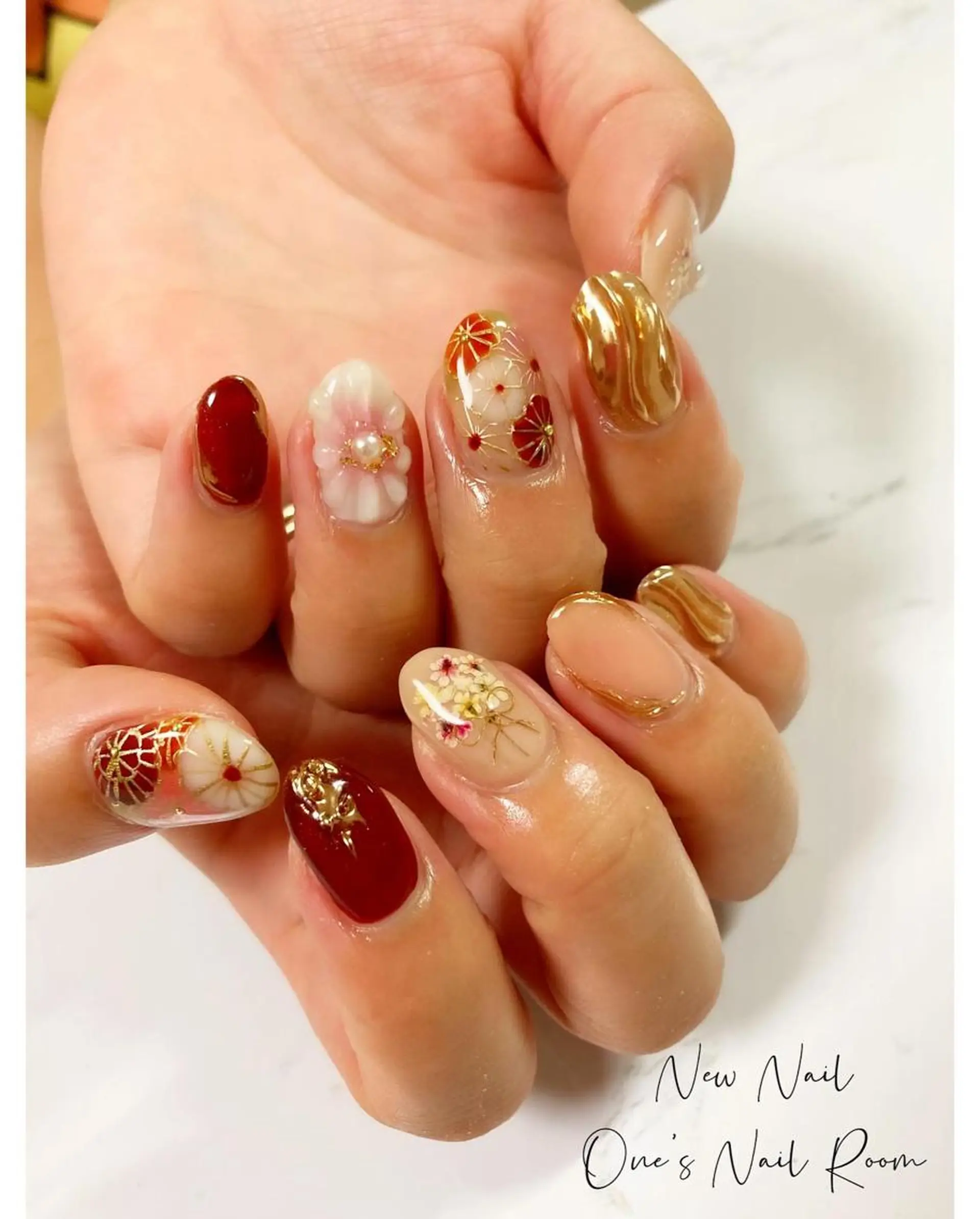 ネイル ハンドネイル One's Nail Roomのネイルデザイン