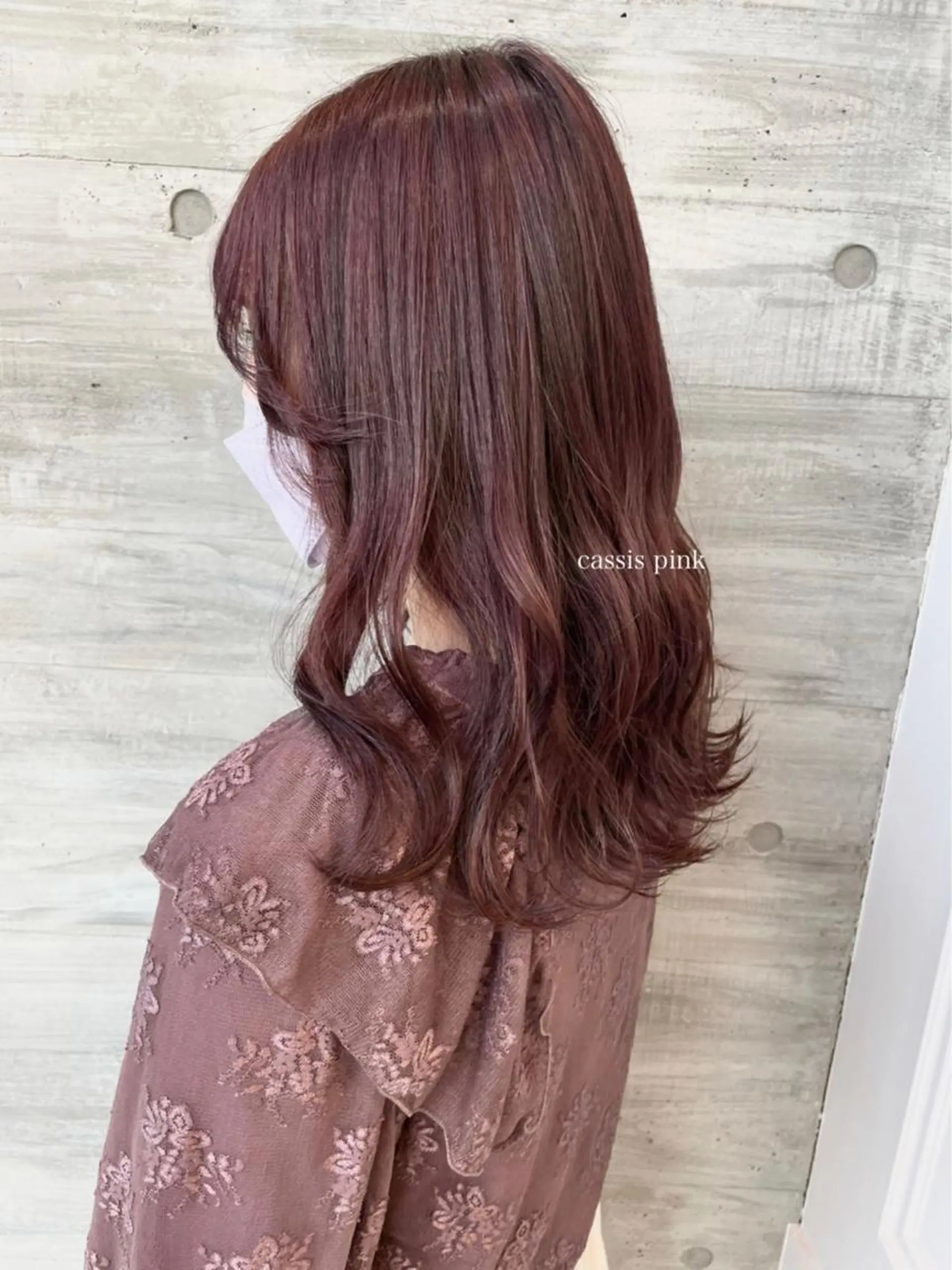 セミロング カラー Parve  Mix /板野妃莉のヘアスタイル