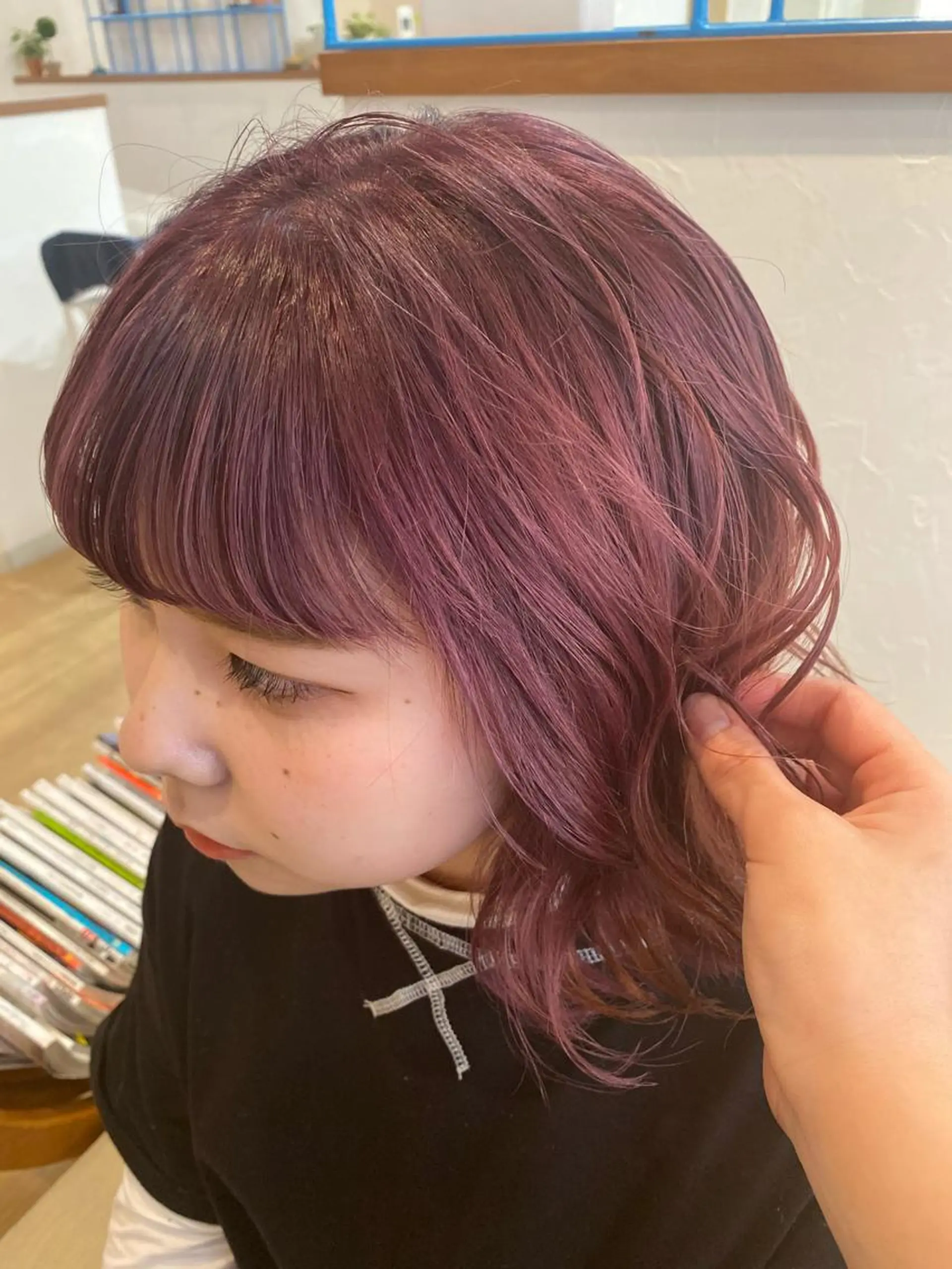 ショート カラー Ate by little所属・青木 梢のヘアスタイル