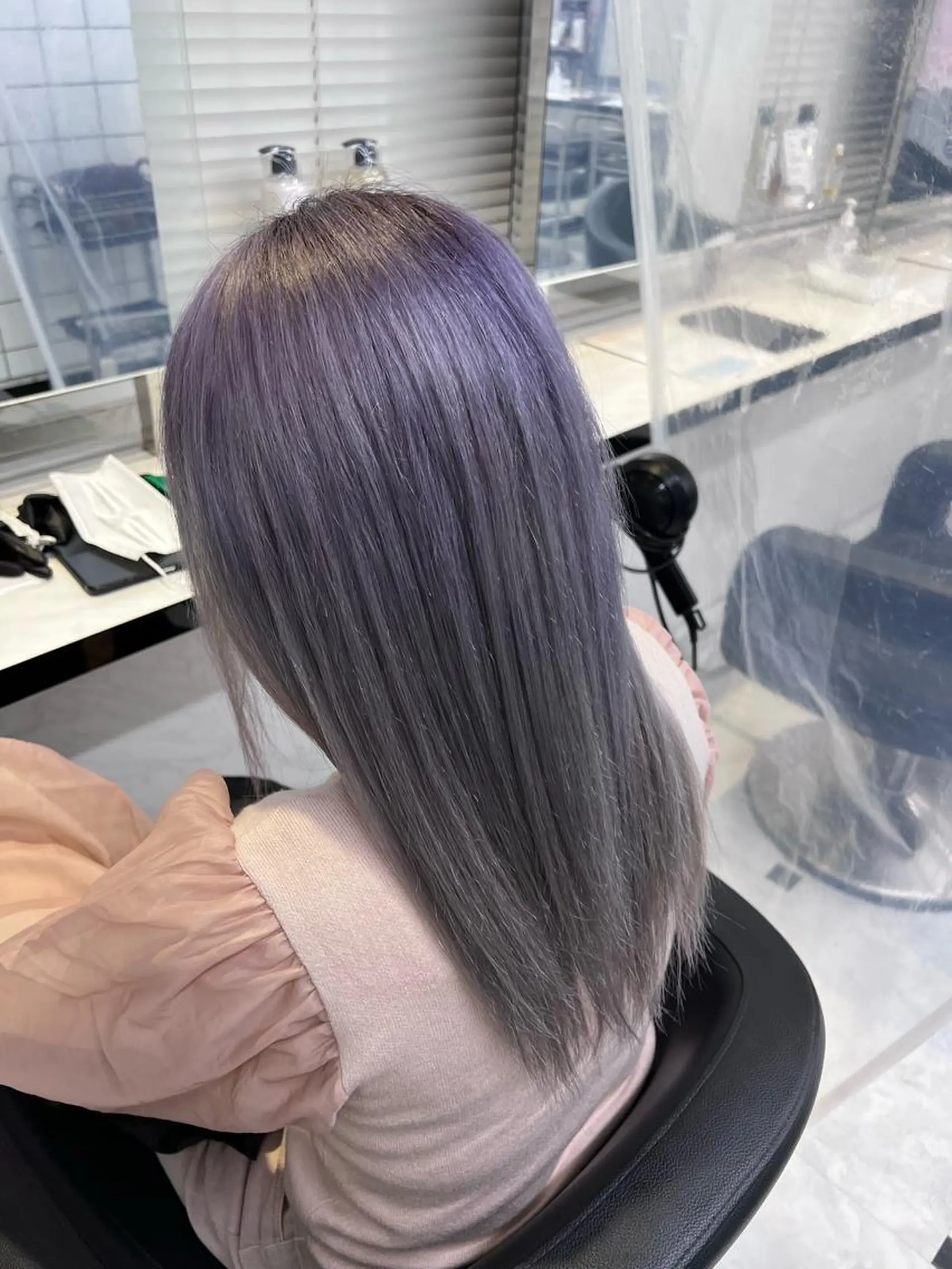 ミディアム パーマ メンズ 💕上野美容師☁ ブリーチ💖サワのヘアスタイル