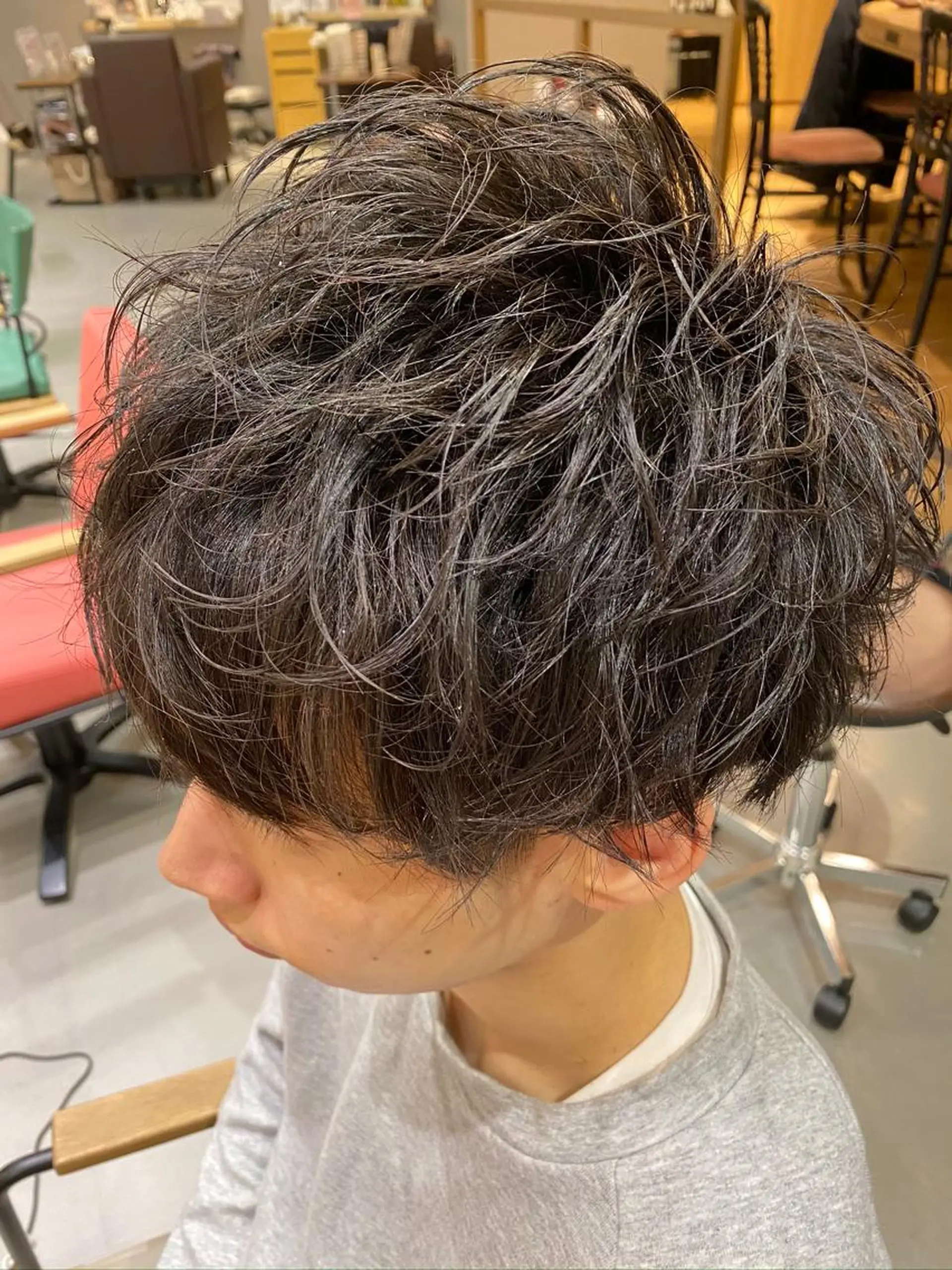 ショート メンズ カット unopulir Vamos店所属・梅田茶屋町メンズ 専門美容師 山元一平のヘアスタイル