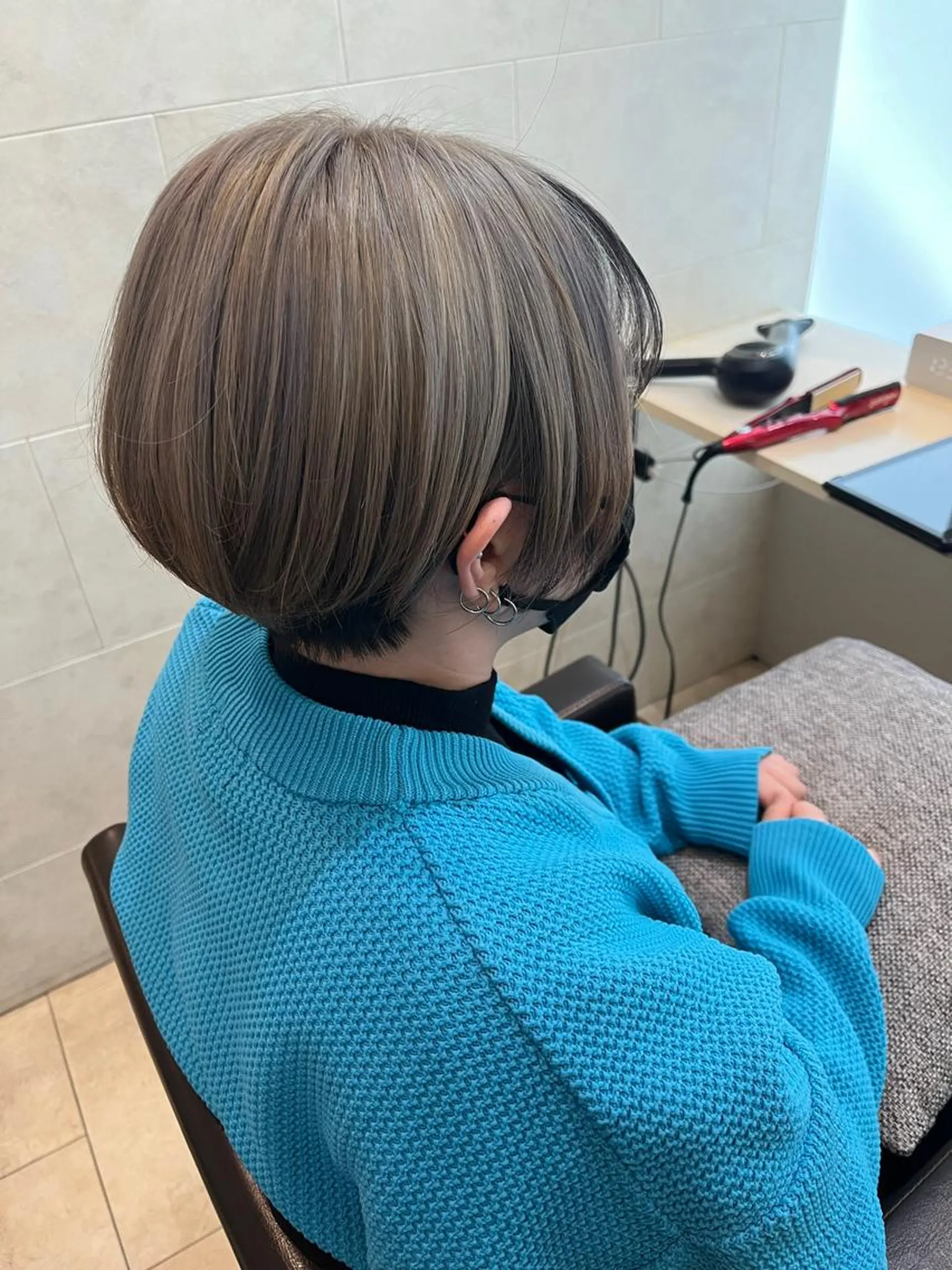 ショート ANTEQUE所属・レイヤーカット🖤 SAYAのヘアスタイル