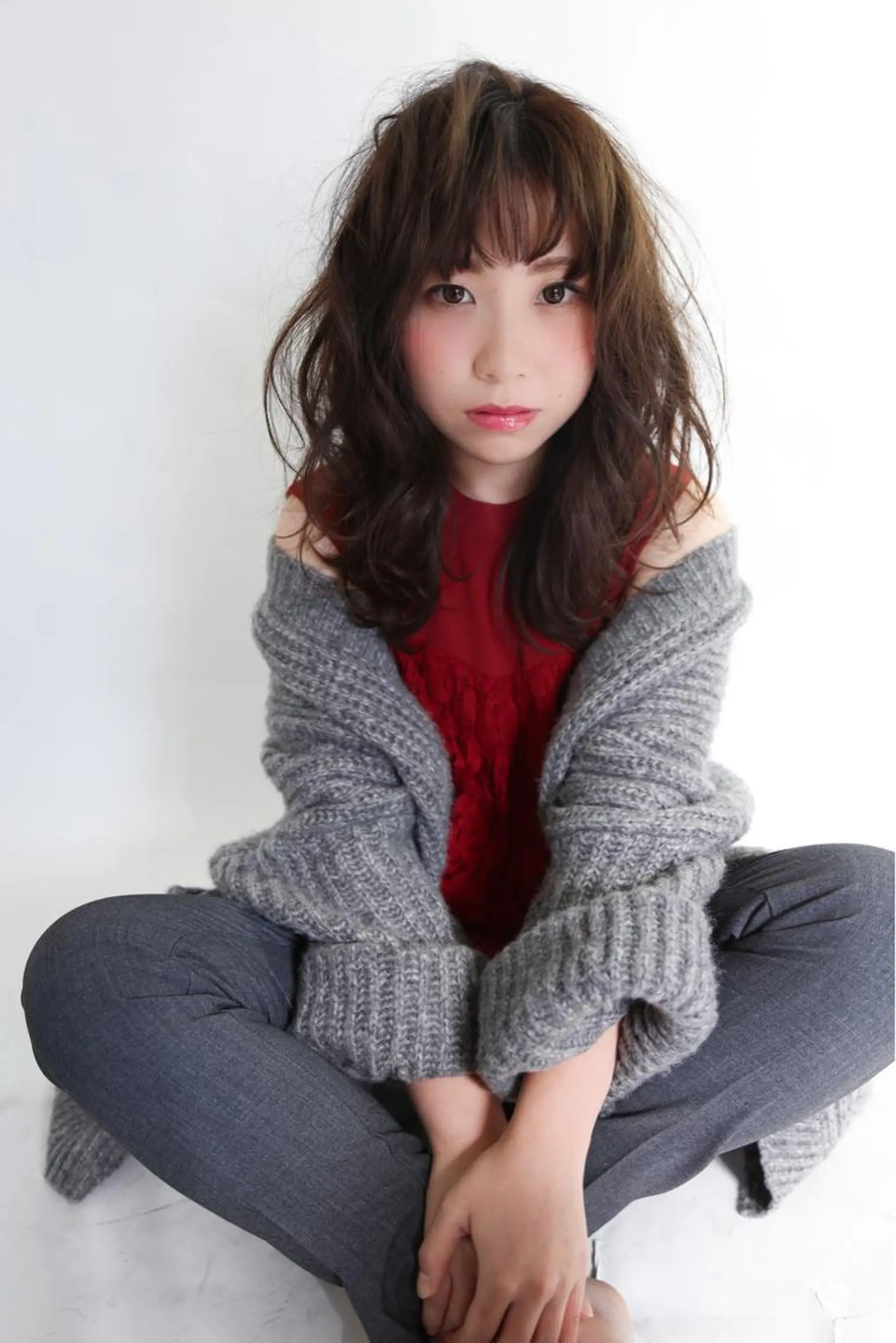 セミロング カラー パーマ ISOLA-blu黒川店所属・野村 勇斗のその他イメージ