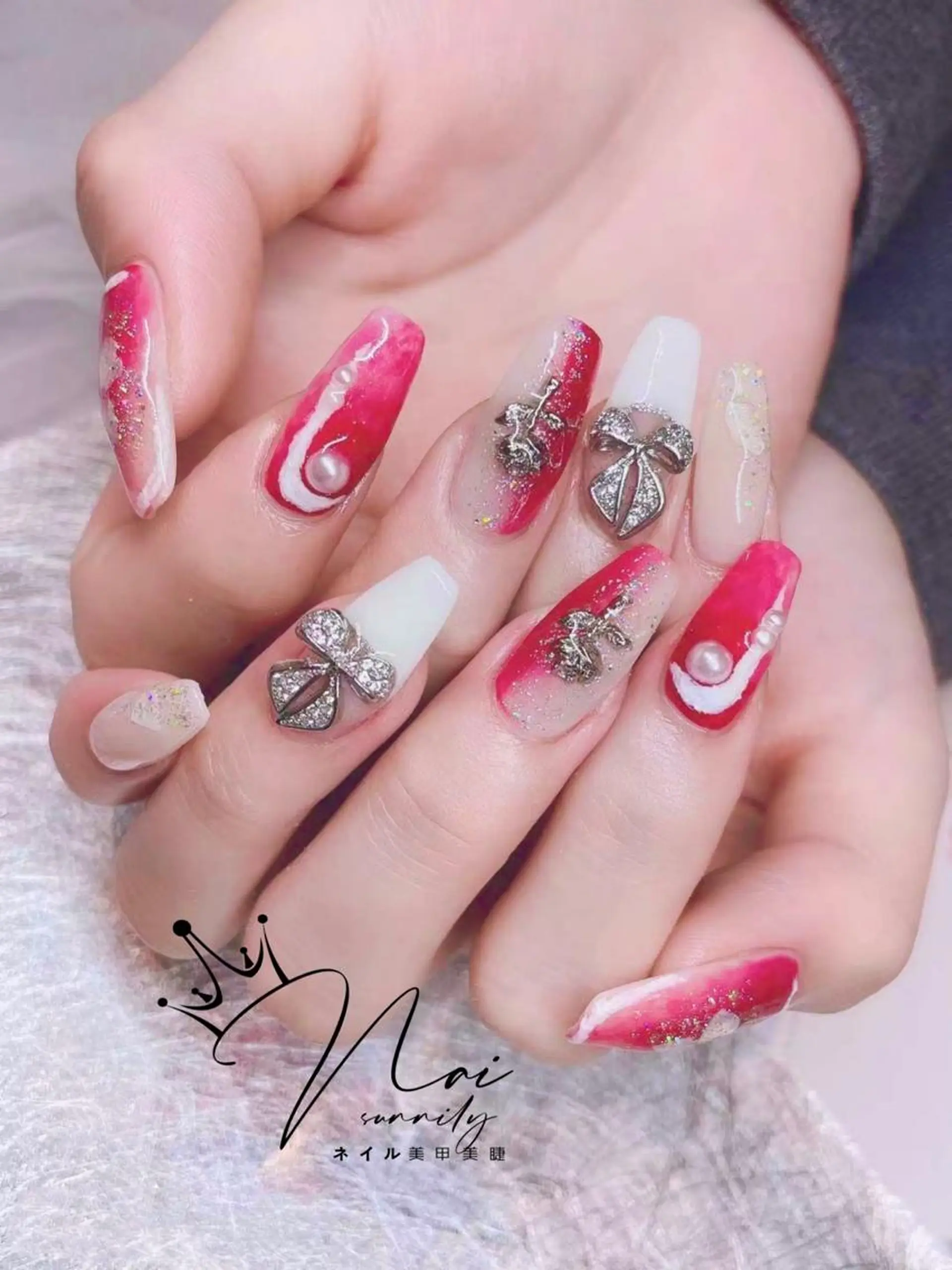 ネイル 長さだし専門店 M2　rikaのネイルデザイン