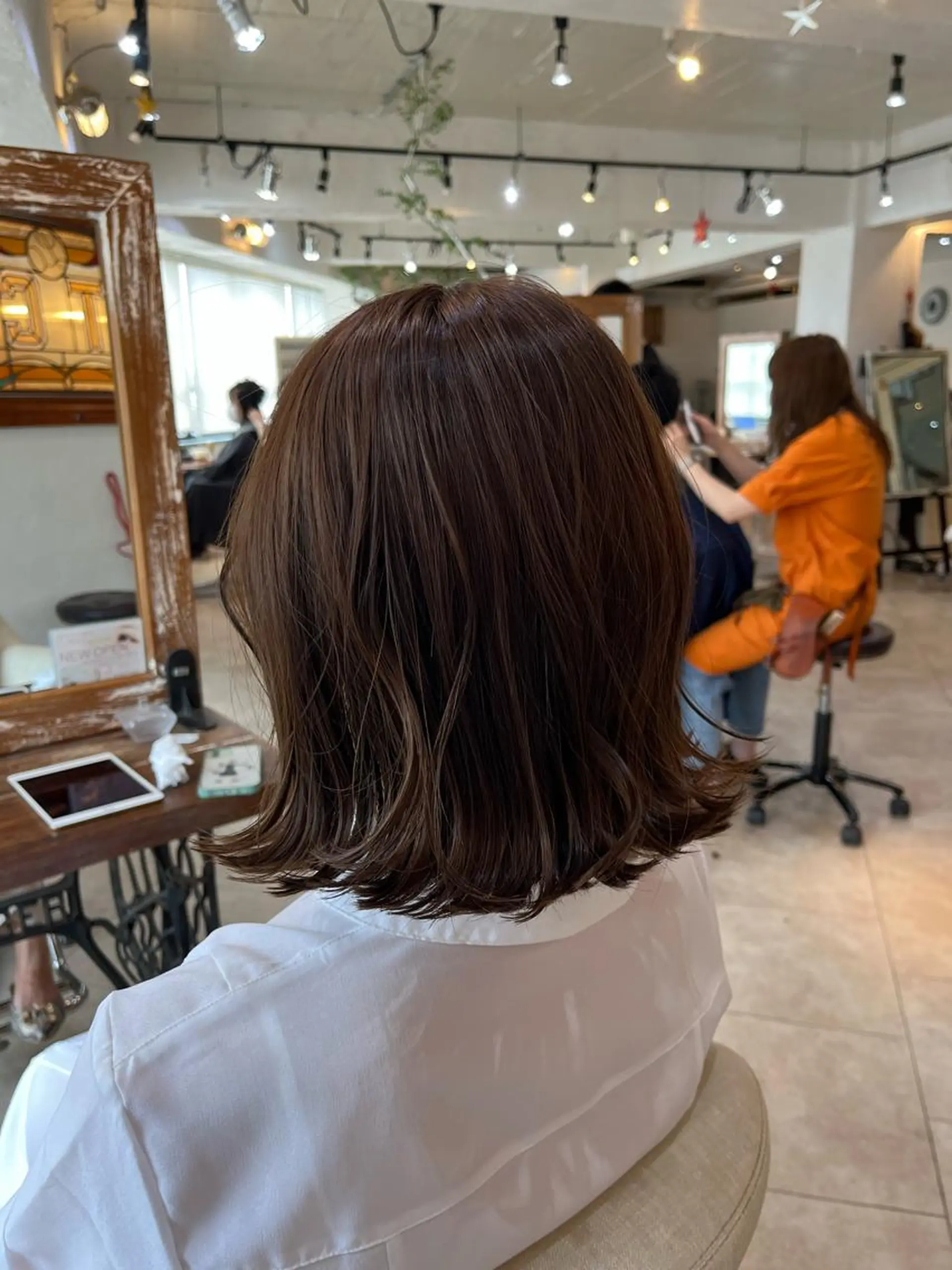 ミディアム カラー 💛ハイトーン💛 りむのヘアスタイル