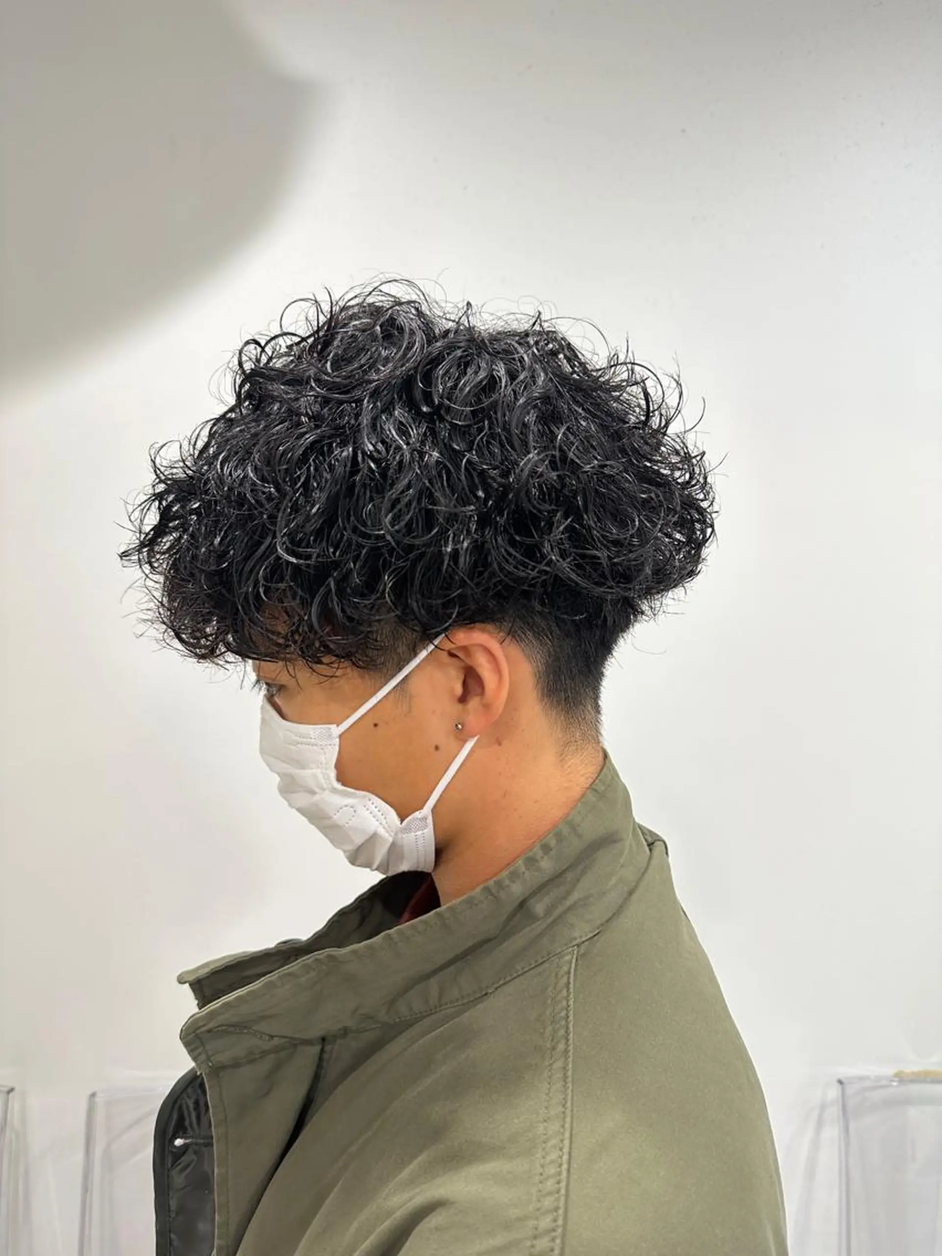 ショート カラー パーマ メンズ 【メンズサロン】 BLUCK 横浜のヘアスタイル