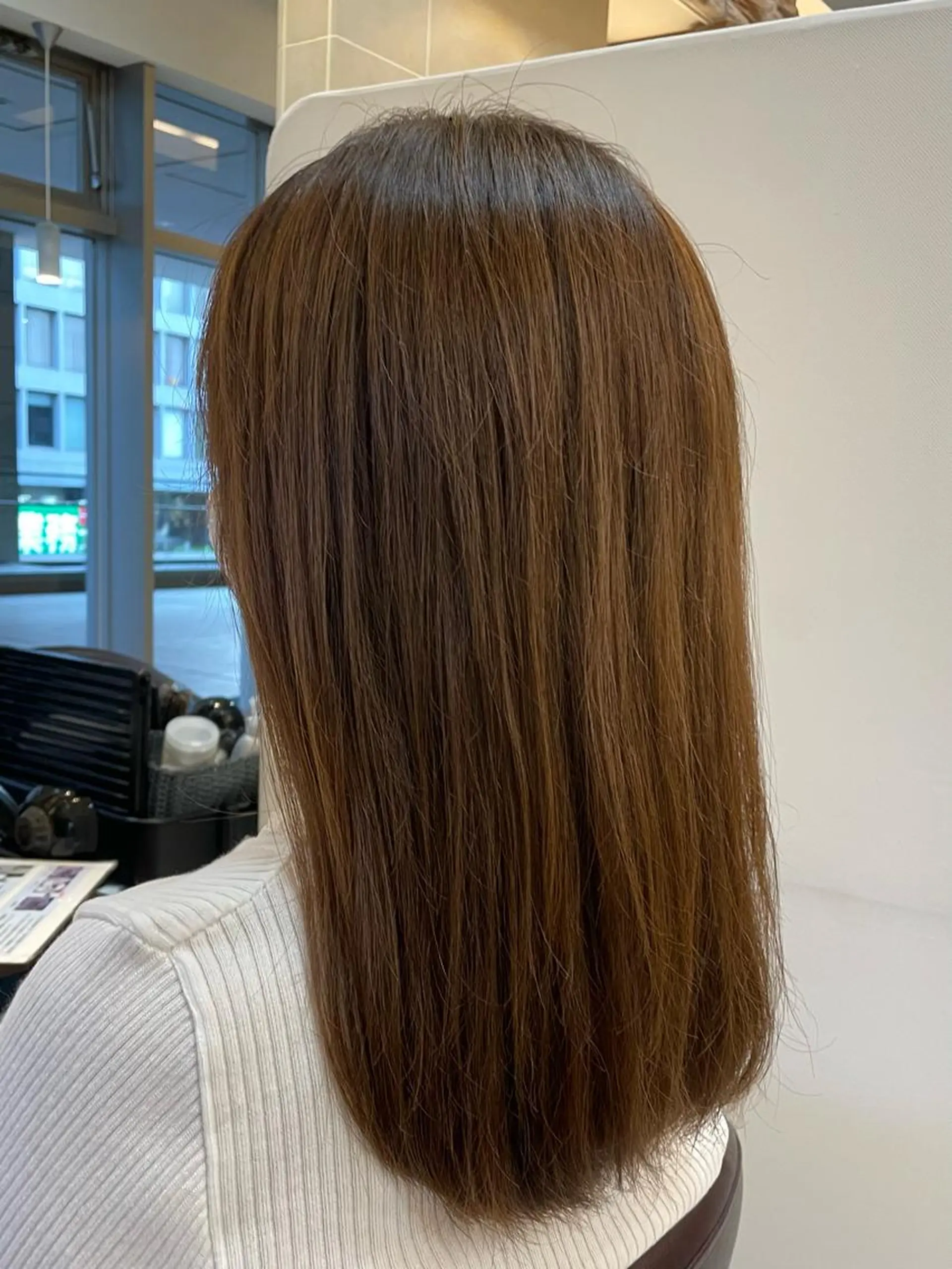 セミロング トリートメント 新籾 尚哉のヘアスタイル