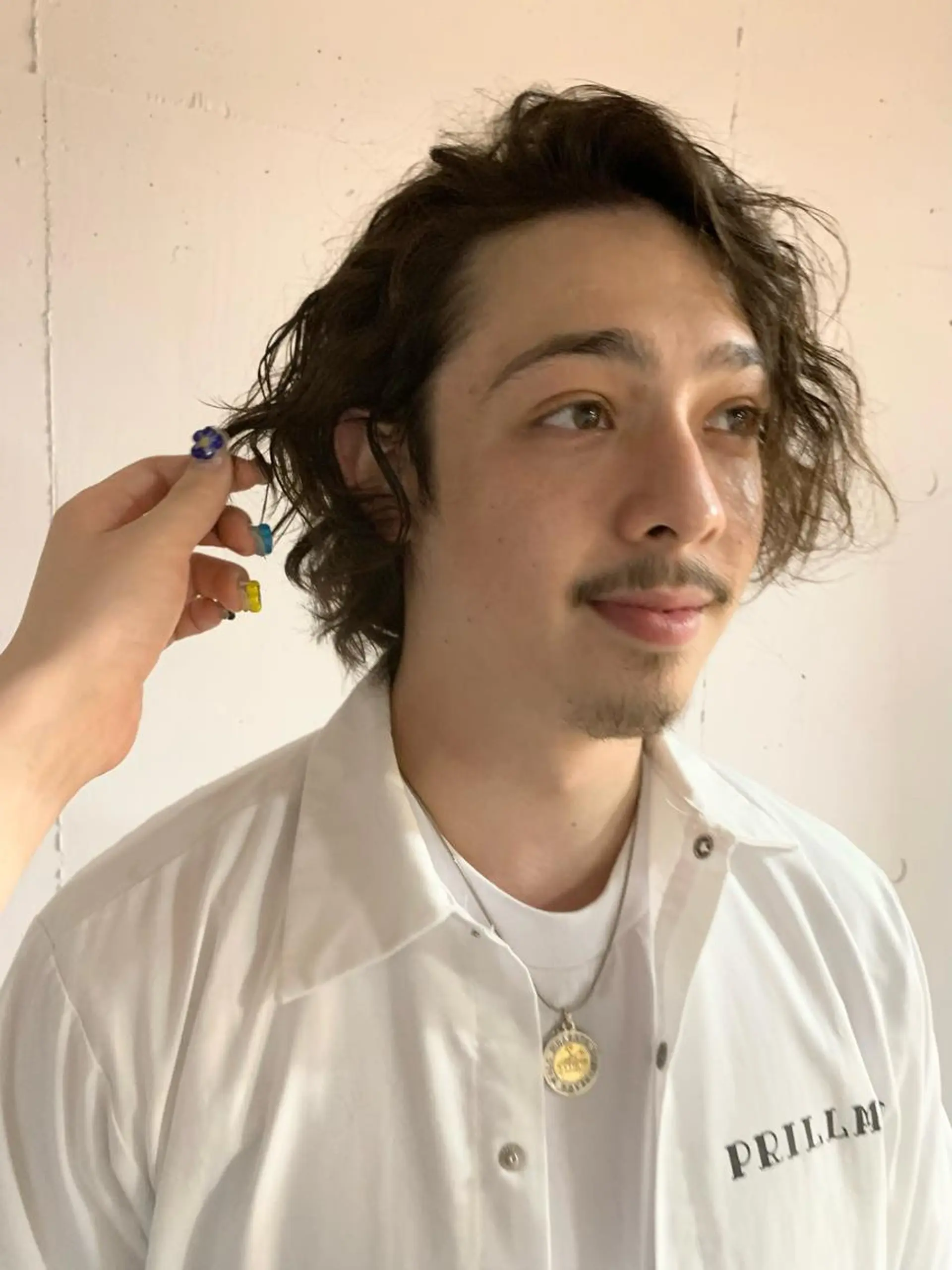 パーマ メンズ カット パーマ ally hairsalon所属・Emi .のヘアスタイル