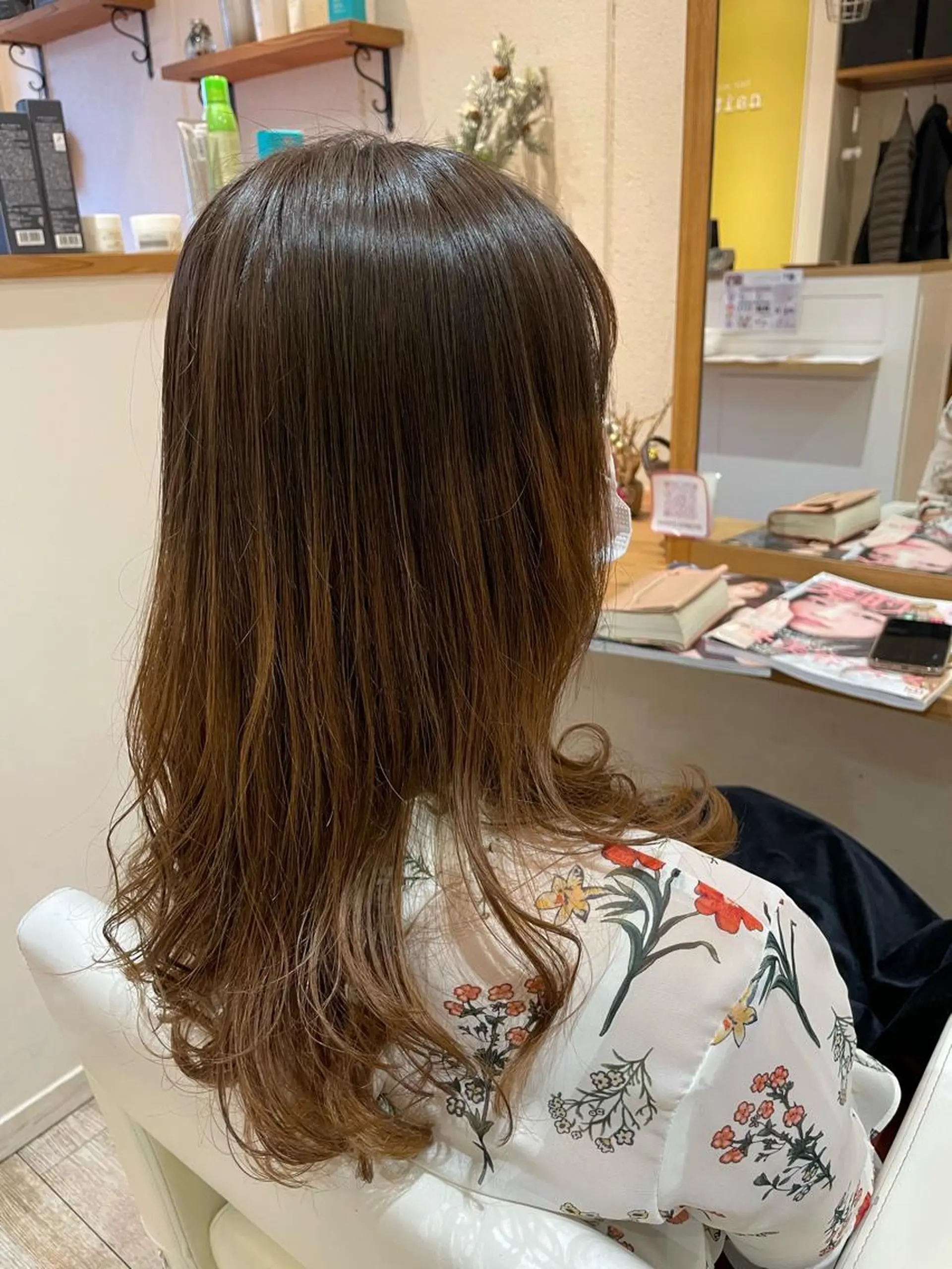 セミロング パーマ セミロングパーマ デジタルパーマ share salon 「JAM」吉祥寺所属・ショート/酸スト/ 髪質改善/小林のヘアスタイル