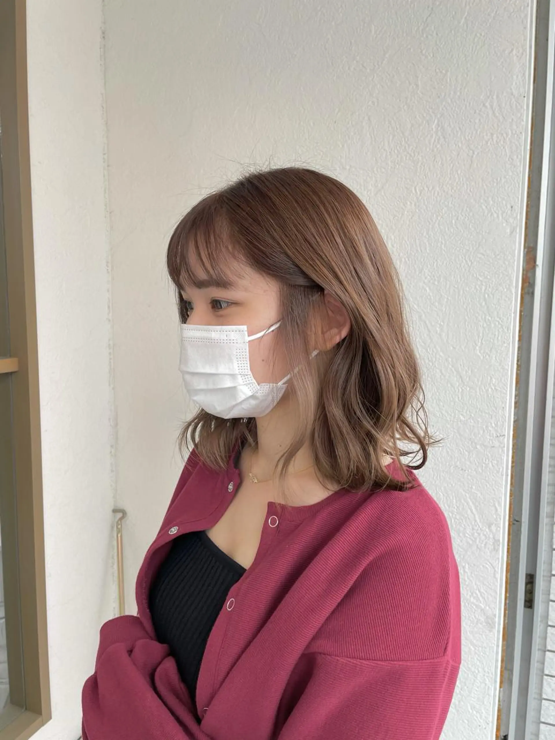 ミディアム ネモトメイナ🌿‬ 今月末で退職しますのヘアスタイル