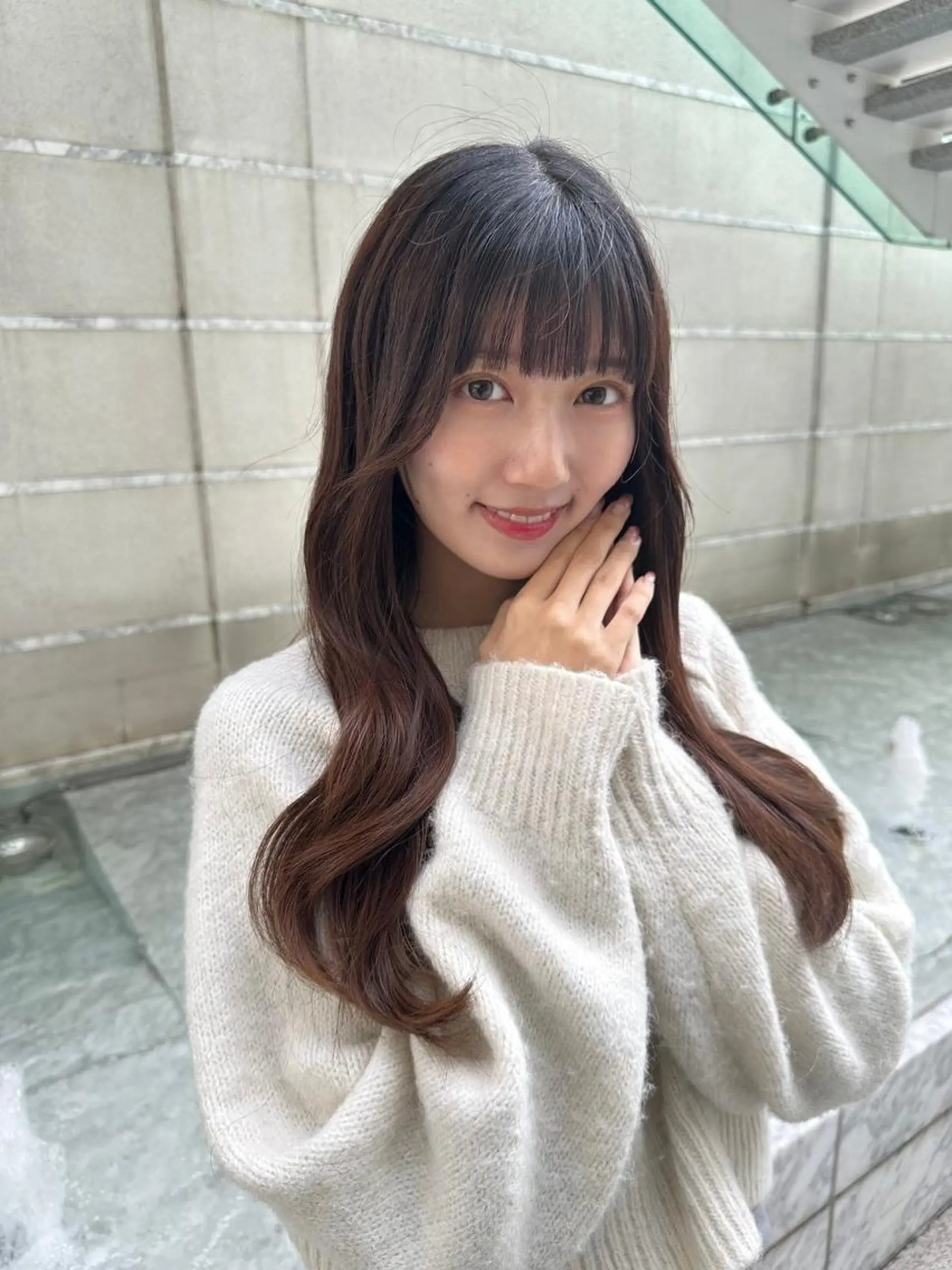 カラー 冬髪❄️透明感カラー /レイヤー❄️横浜のヘアスタイル