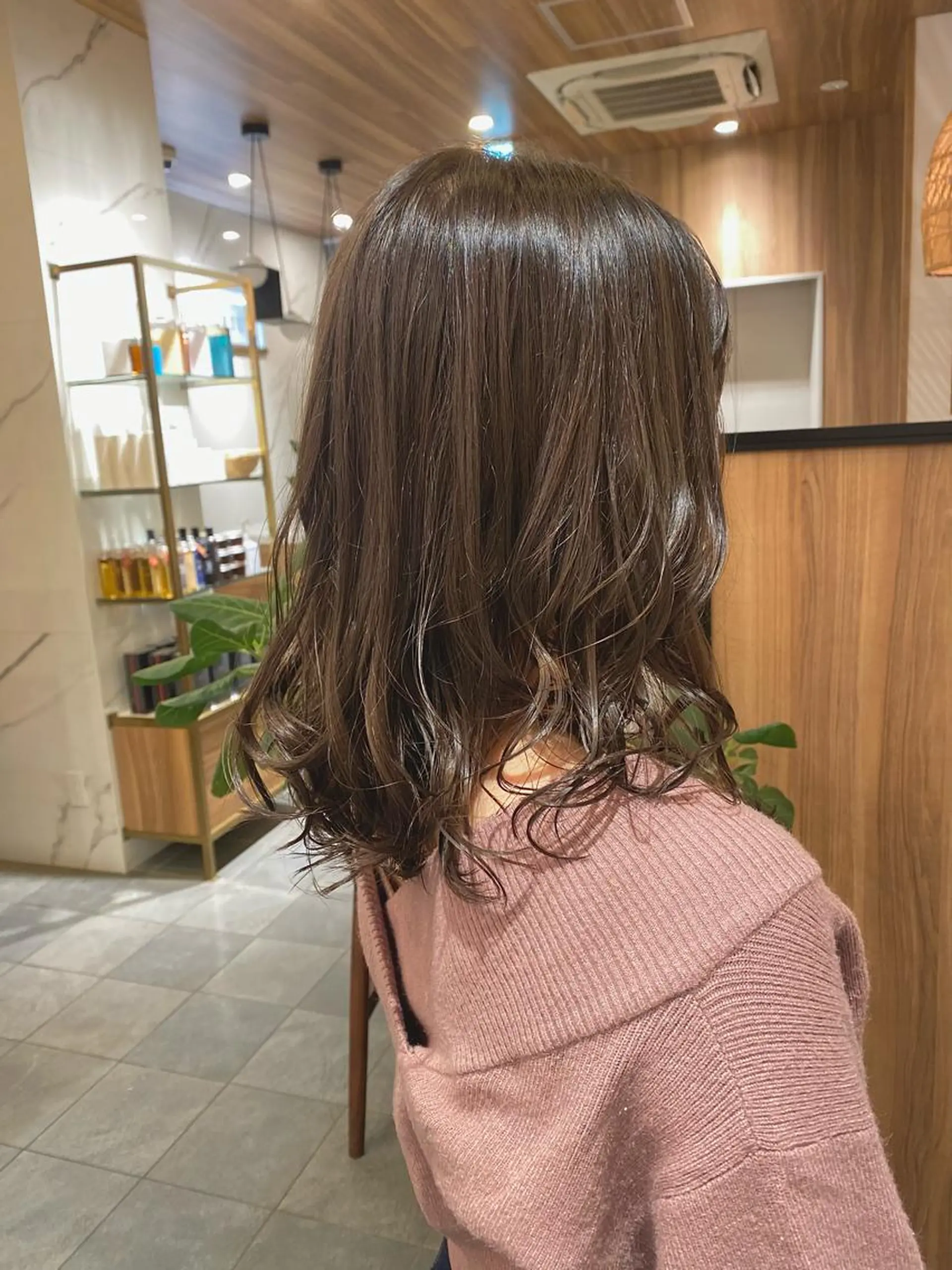 ミディアム カラー 門崎未依/レイヤー/ メンズカット🪿🌼のヘアスタイル