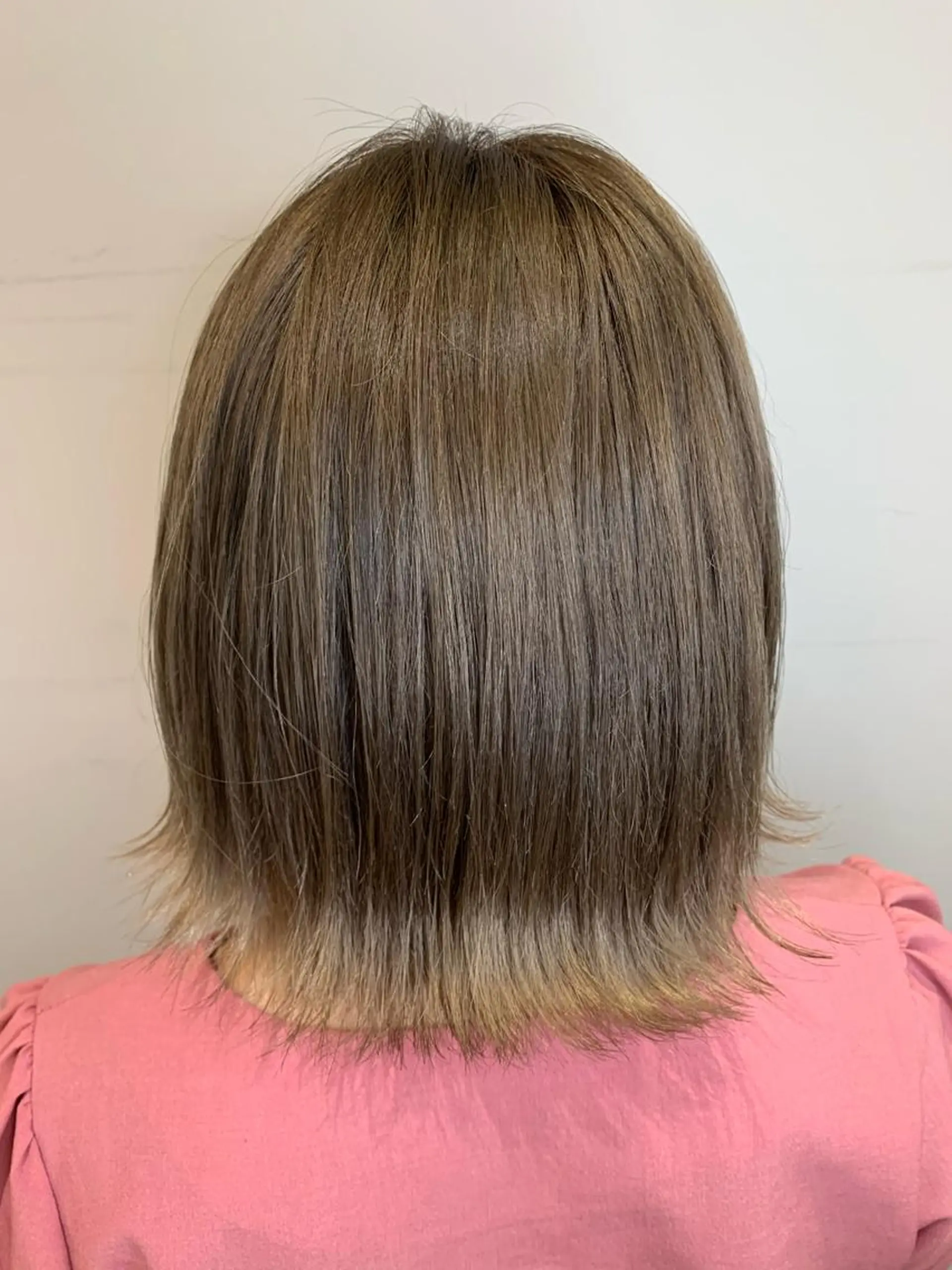 ミディアム カラー ベージュカラー ヘアカラー トリートメント 🦖鶴岡香純🦖 産休中のヘアスタイル