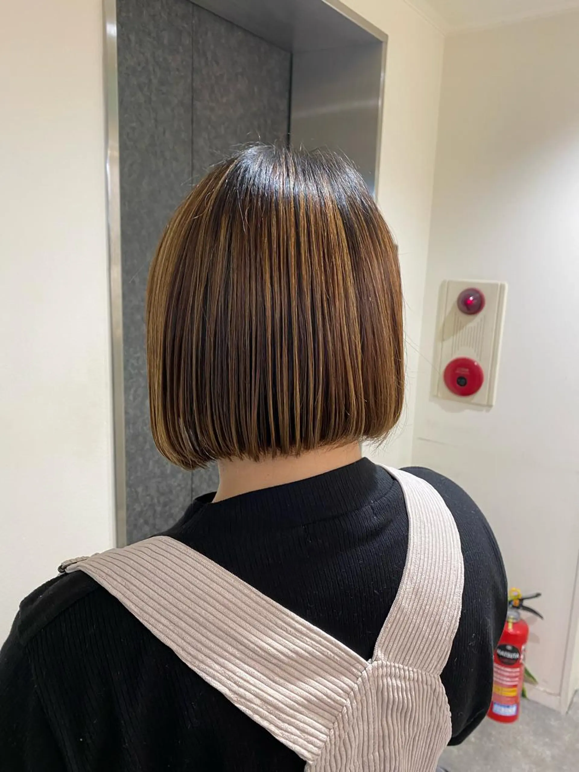 ミディアム カラー ヘアアレンジ ボブ /ニュアンス/ satomi🧸💖のヘアスタイル