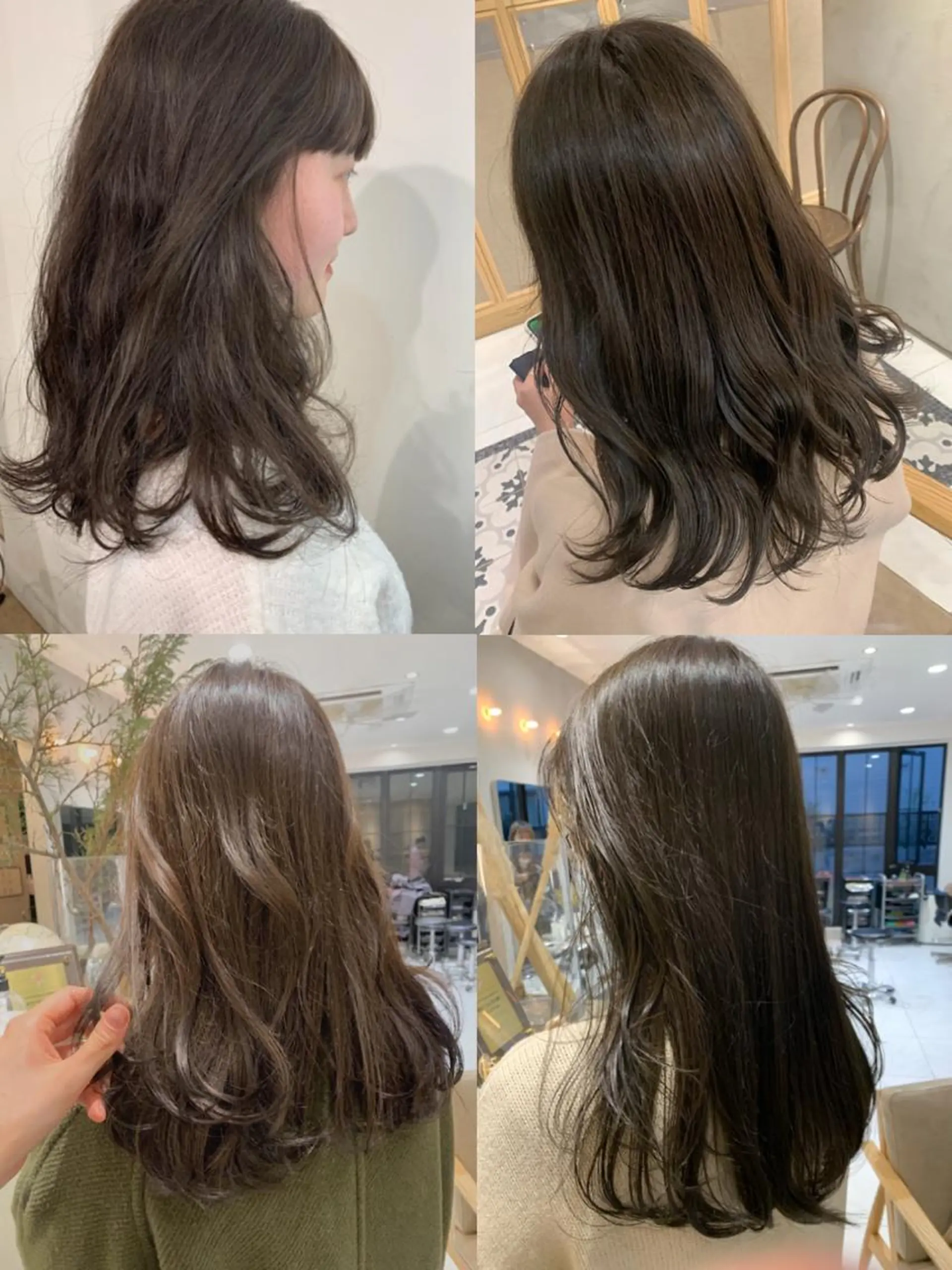 カラー ヘアカラー トリートメント ヘッドスパ ヘアセット ラベンダー/レイヤー スタイル🤎mamiのヘアスタイル