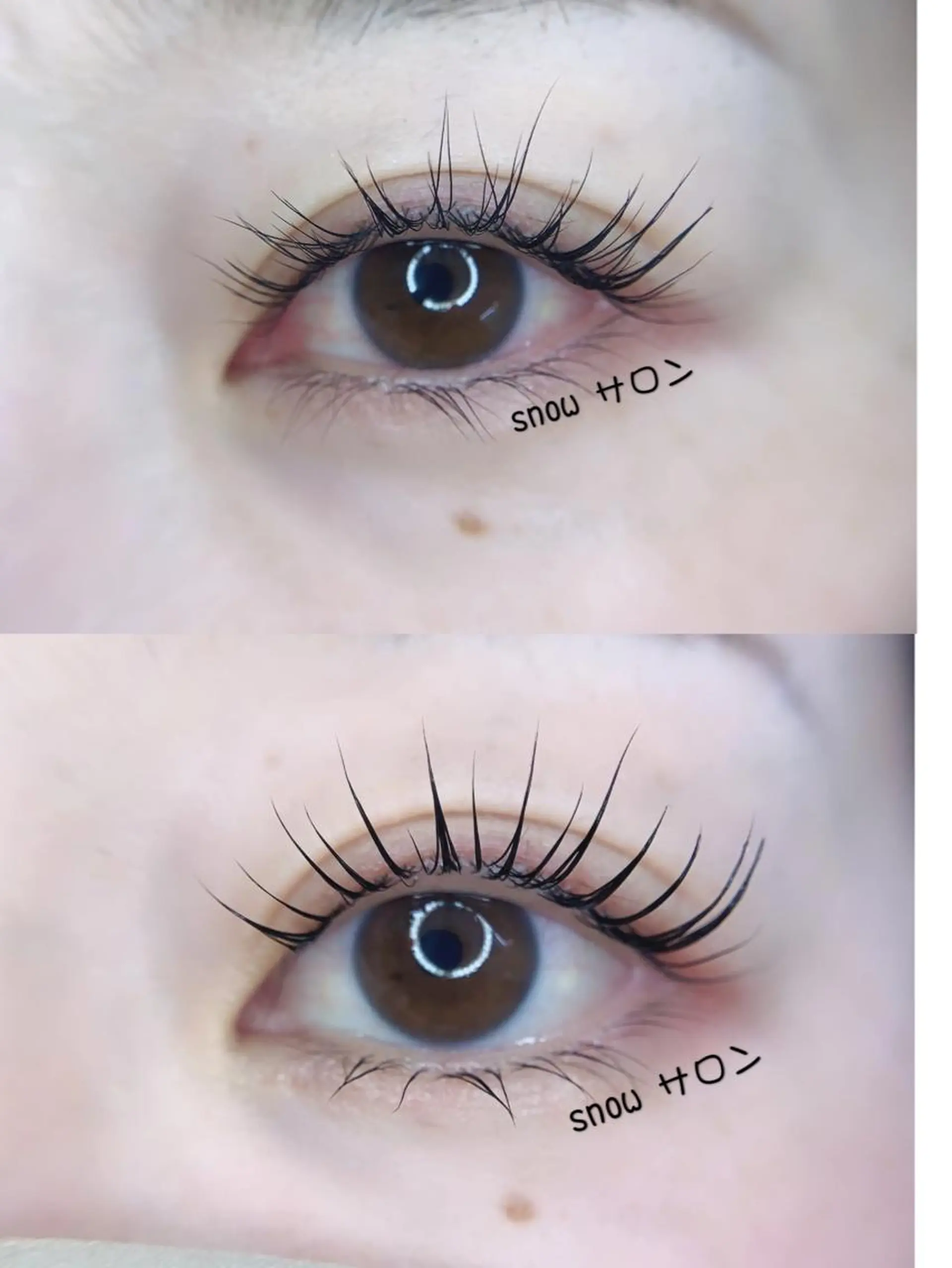 マツエク・マツパ パリジェンヌラッシュリフト foisalon 新宿西口店のマツエク・マツパデザイン