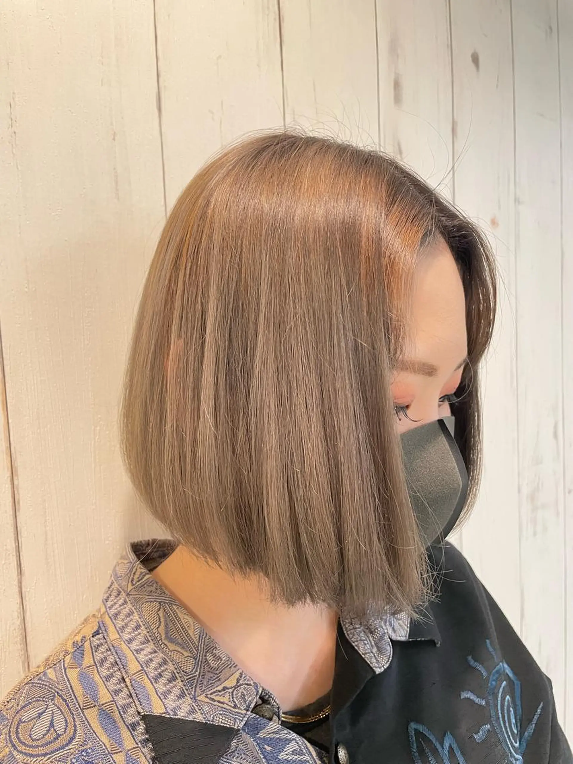 ミディアム シュリンプ梅森坂店所属・内藤 里桜🌸のヘアスタイル