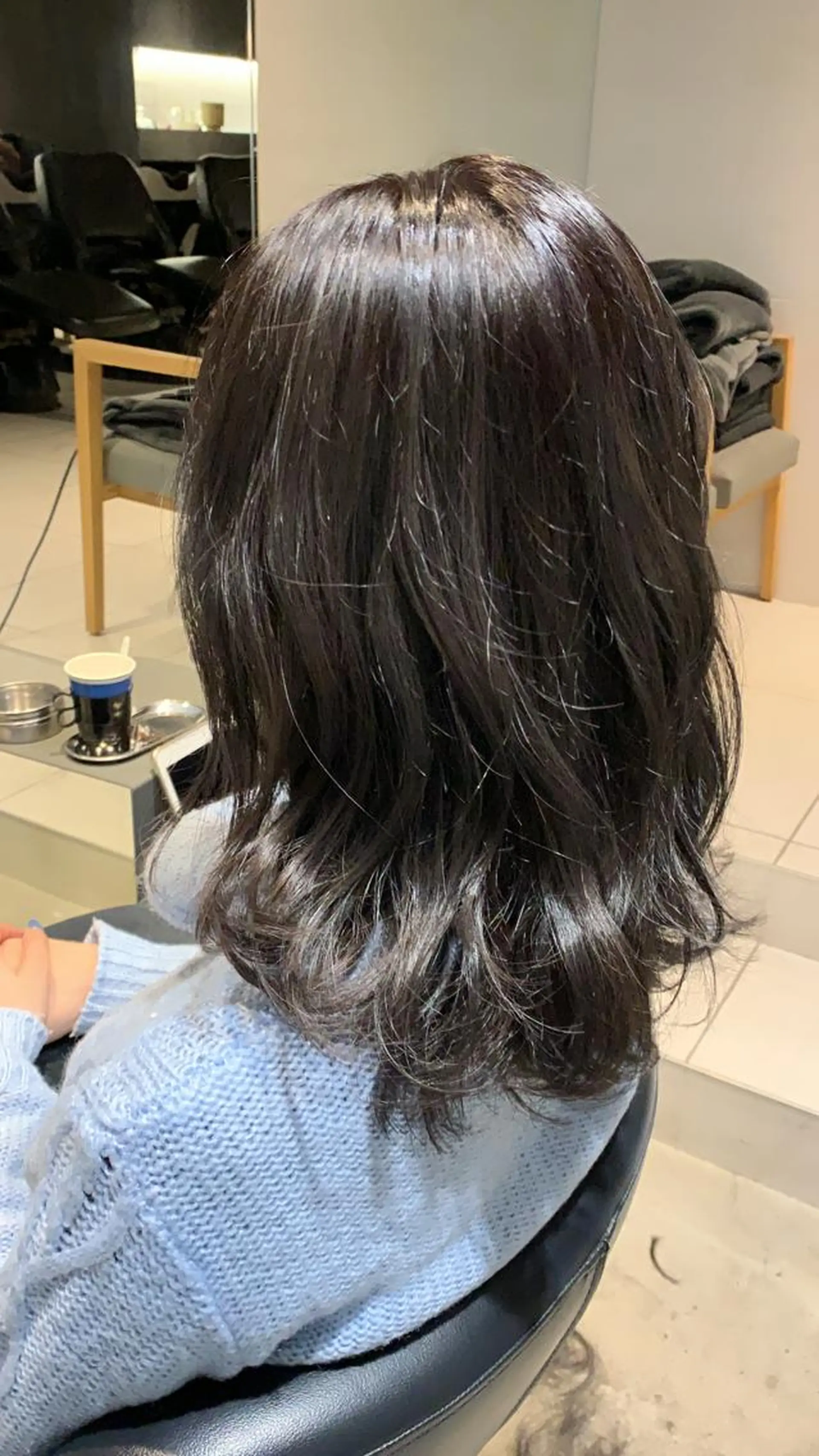 ミディアム カラー パーマ 🌈艶髪/髪質改善 新宿itouのヘアスタイル