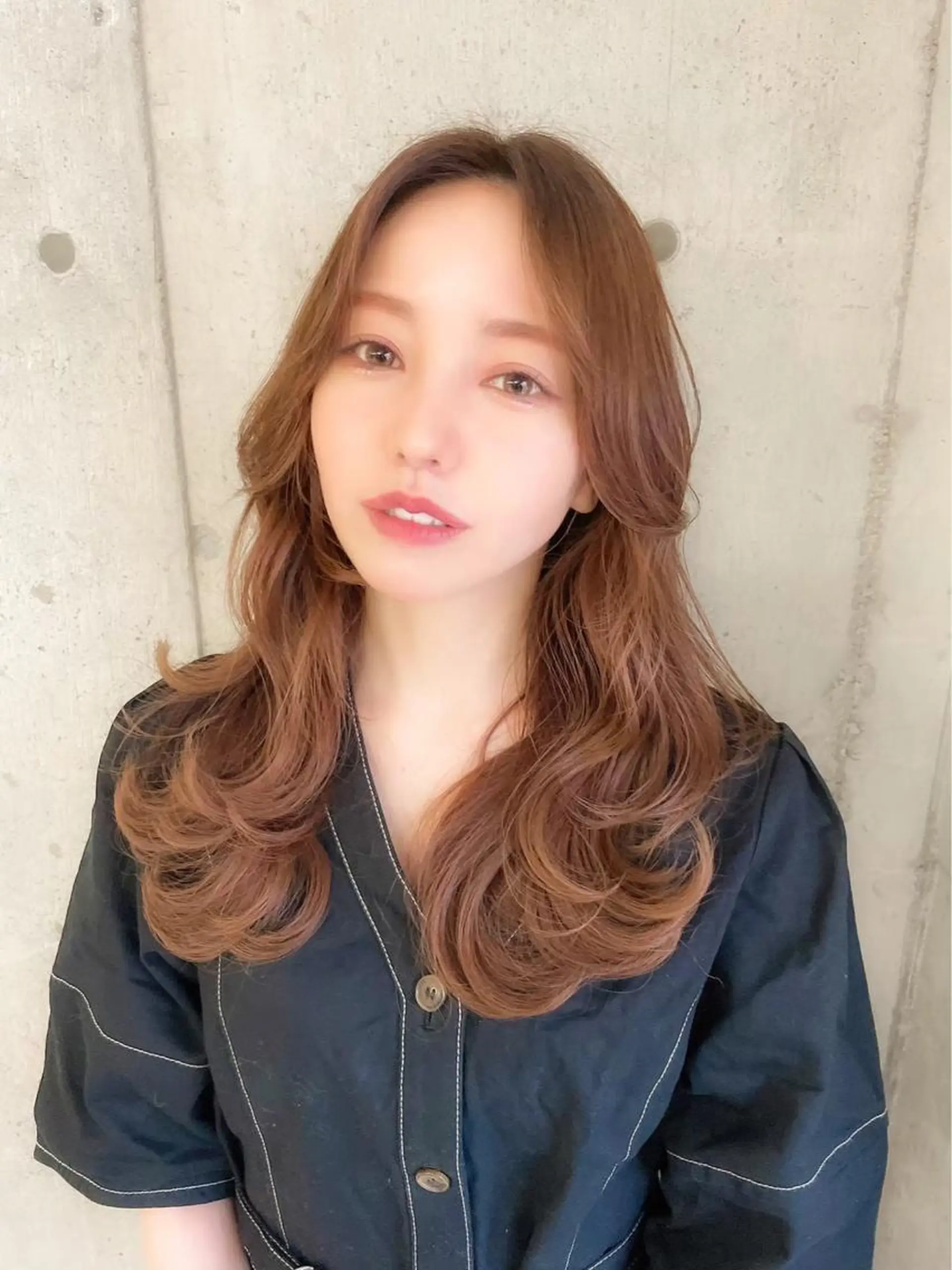 ロング カラー バレイヤージュ ブリーチ ケアブリーチ ダブルカラー グラデーションカラー 美髪/カラー 美容院🌈渡辺隼也のヘアスタイル