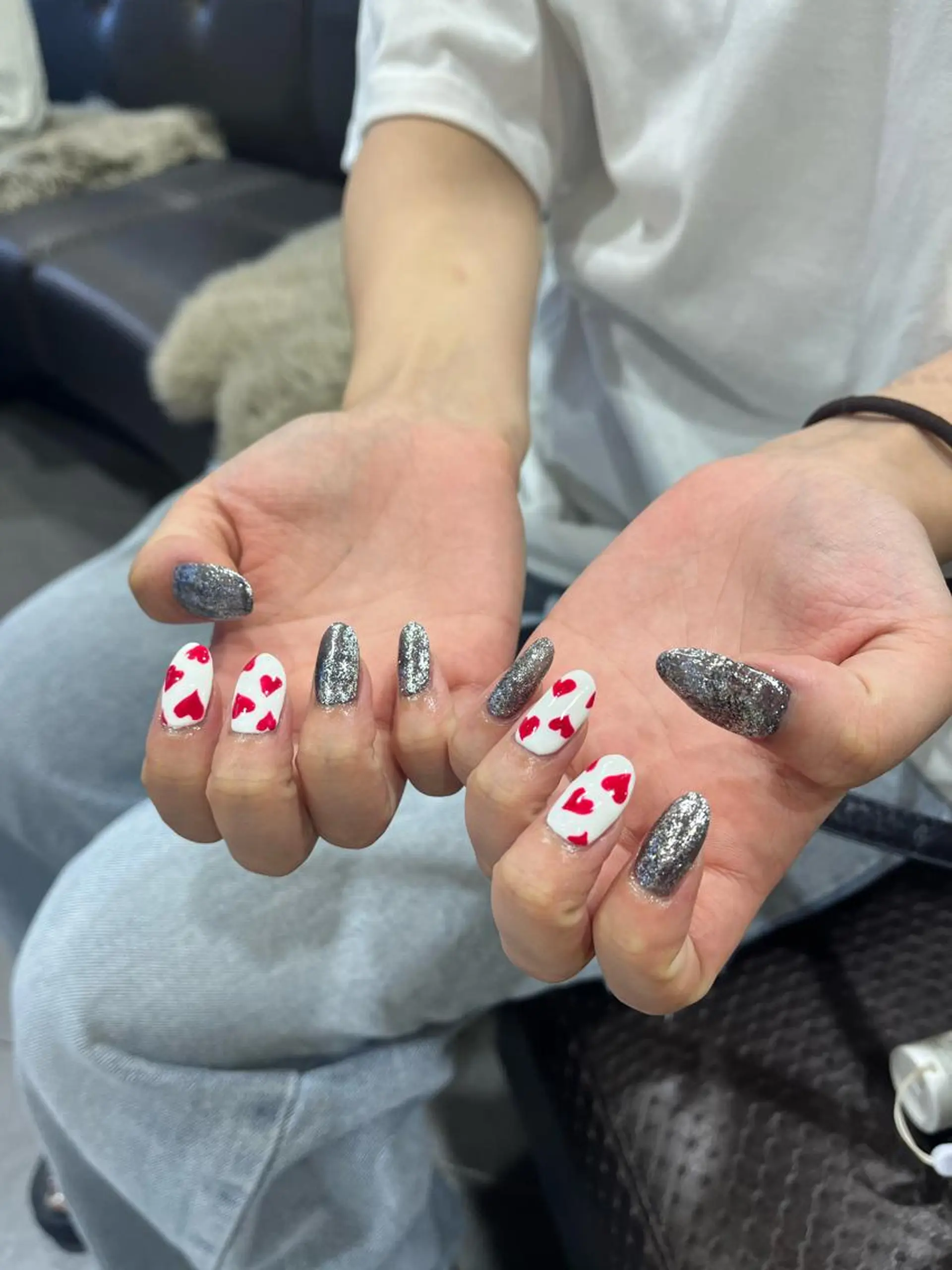 ネイル 海外girl🤎 透明感ベージュmaoのヘアスタイル