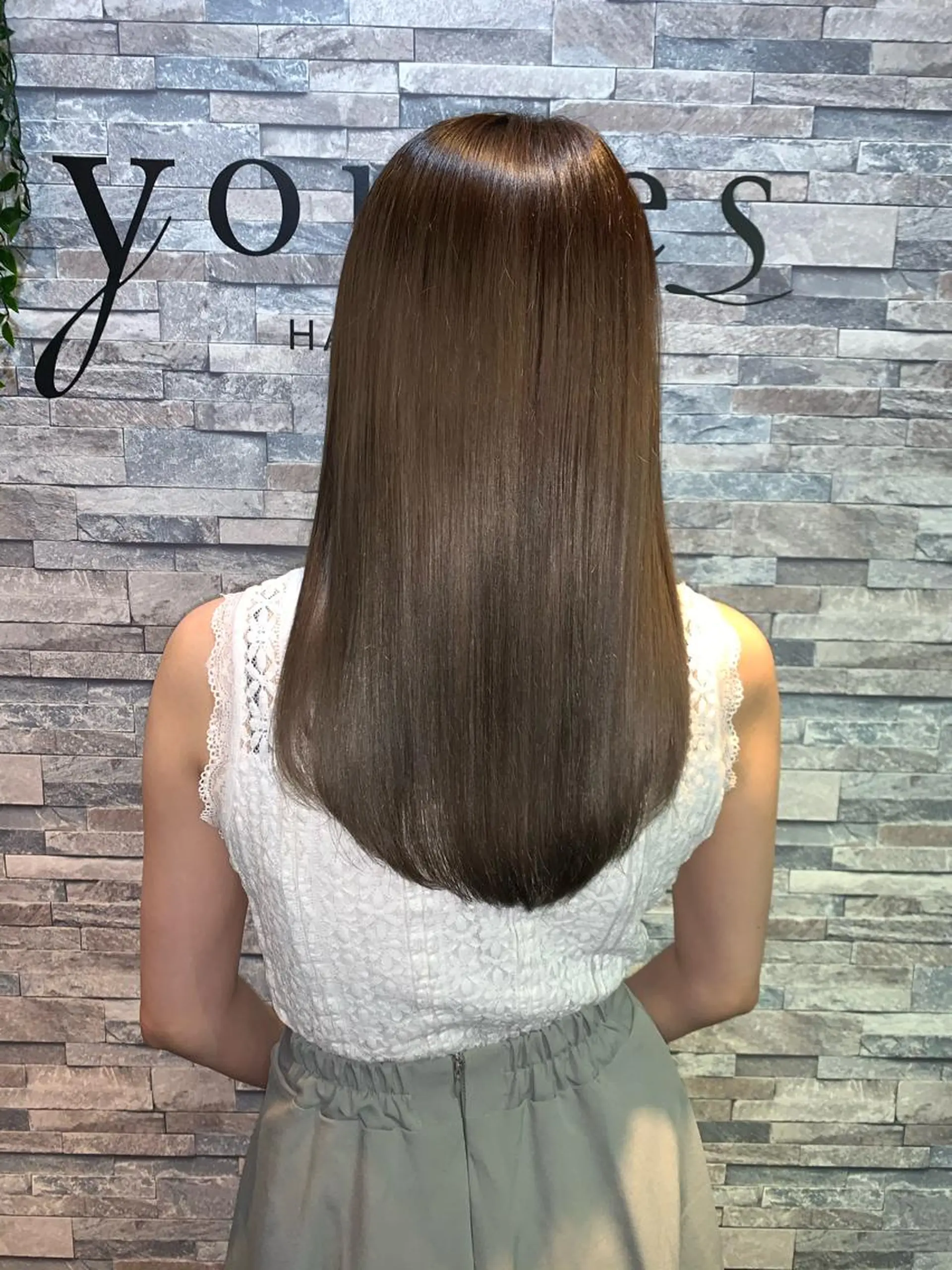 ロング トリートメント ❣️髪質改善特化❣️ カモアオイのヘアスタイル