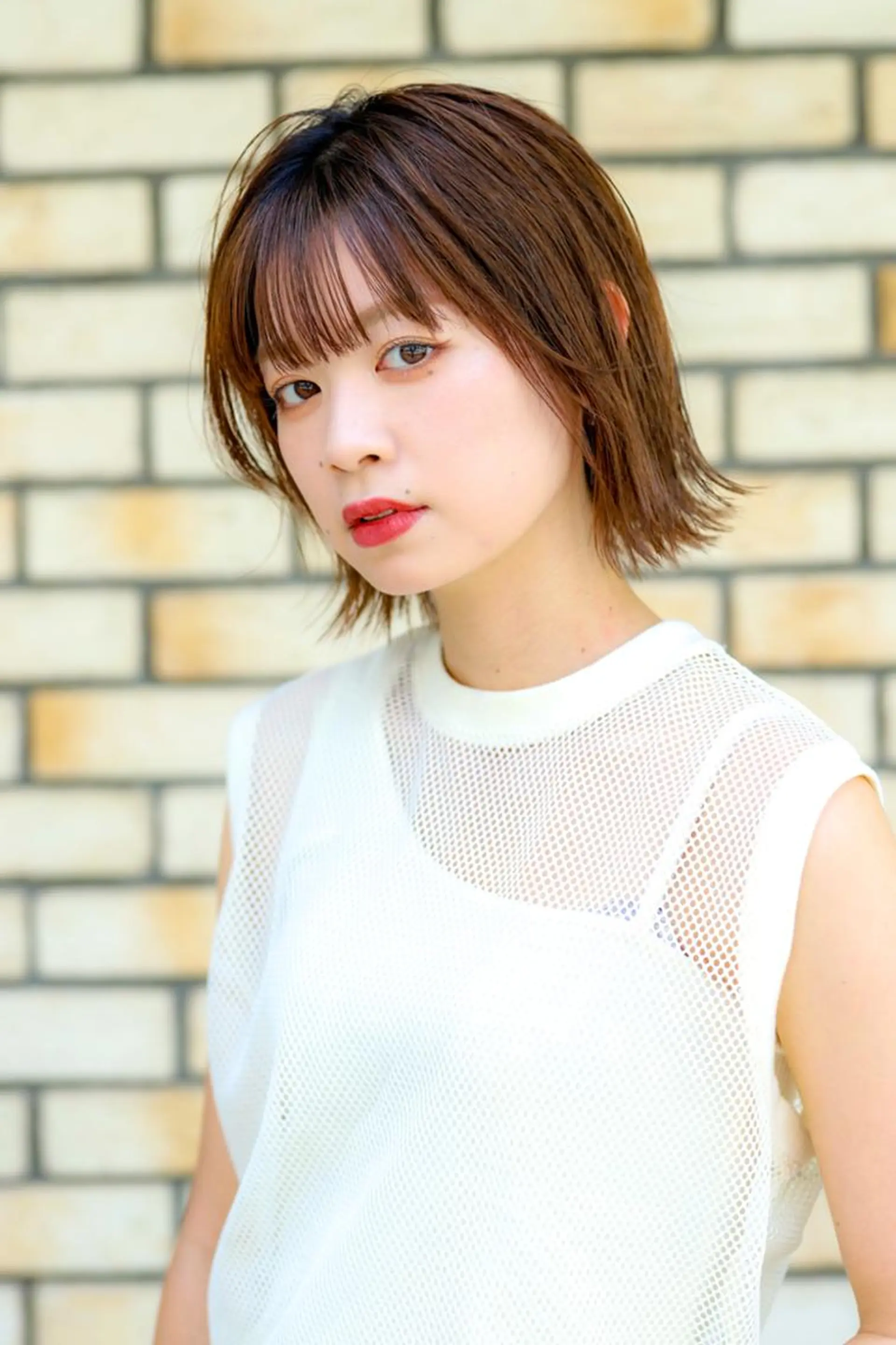 ミディアム ショート⭐️ボブ ✁遠藤奏海✃のヘアスタイル