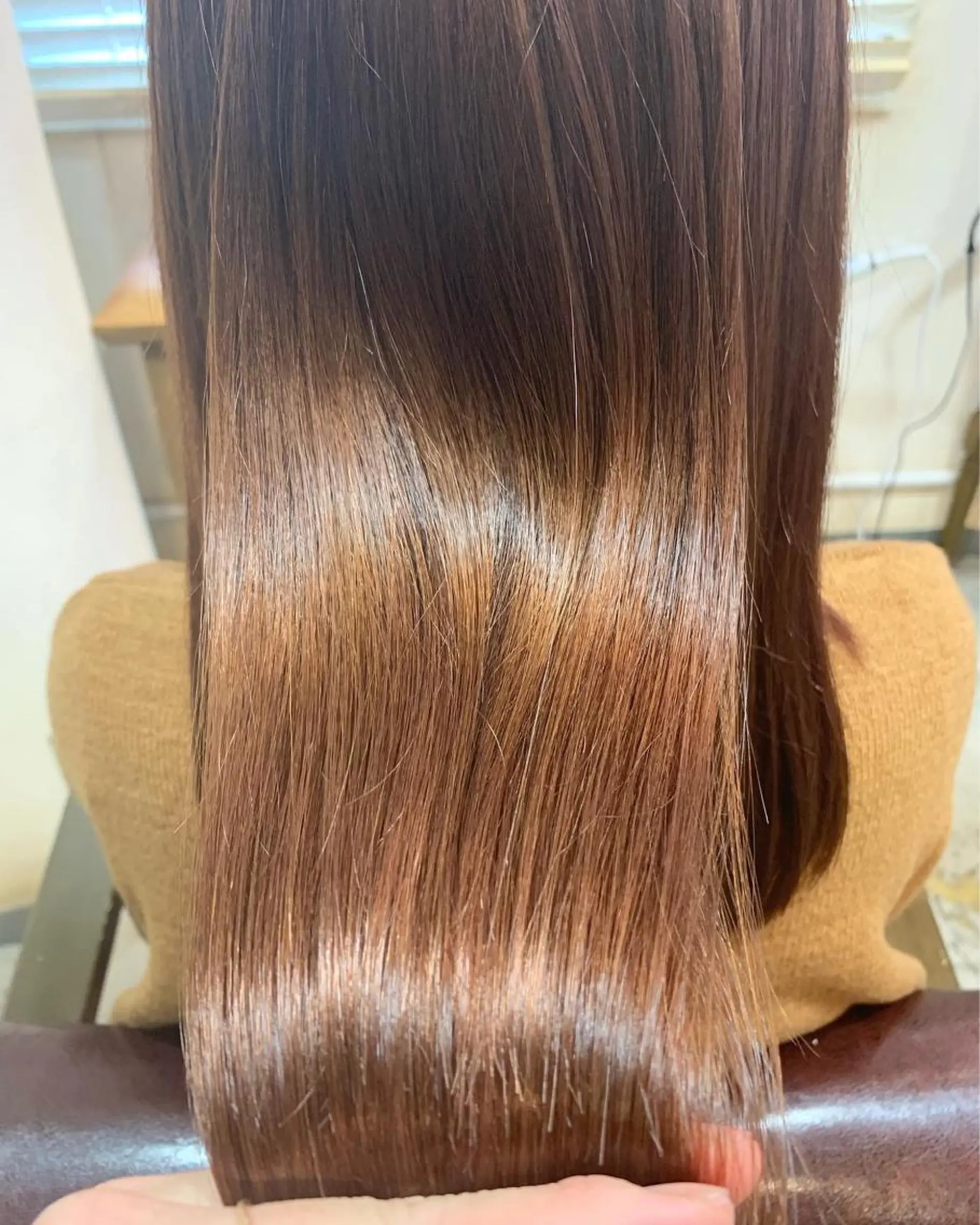 ロング カラー 髪質改善 トリートメント IDEA 柏の葉KOILRINKGARAGE所属・お洒落満足度 ◎💮井上のヘアスタイル