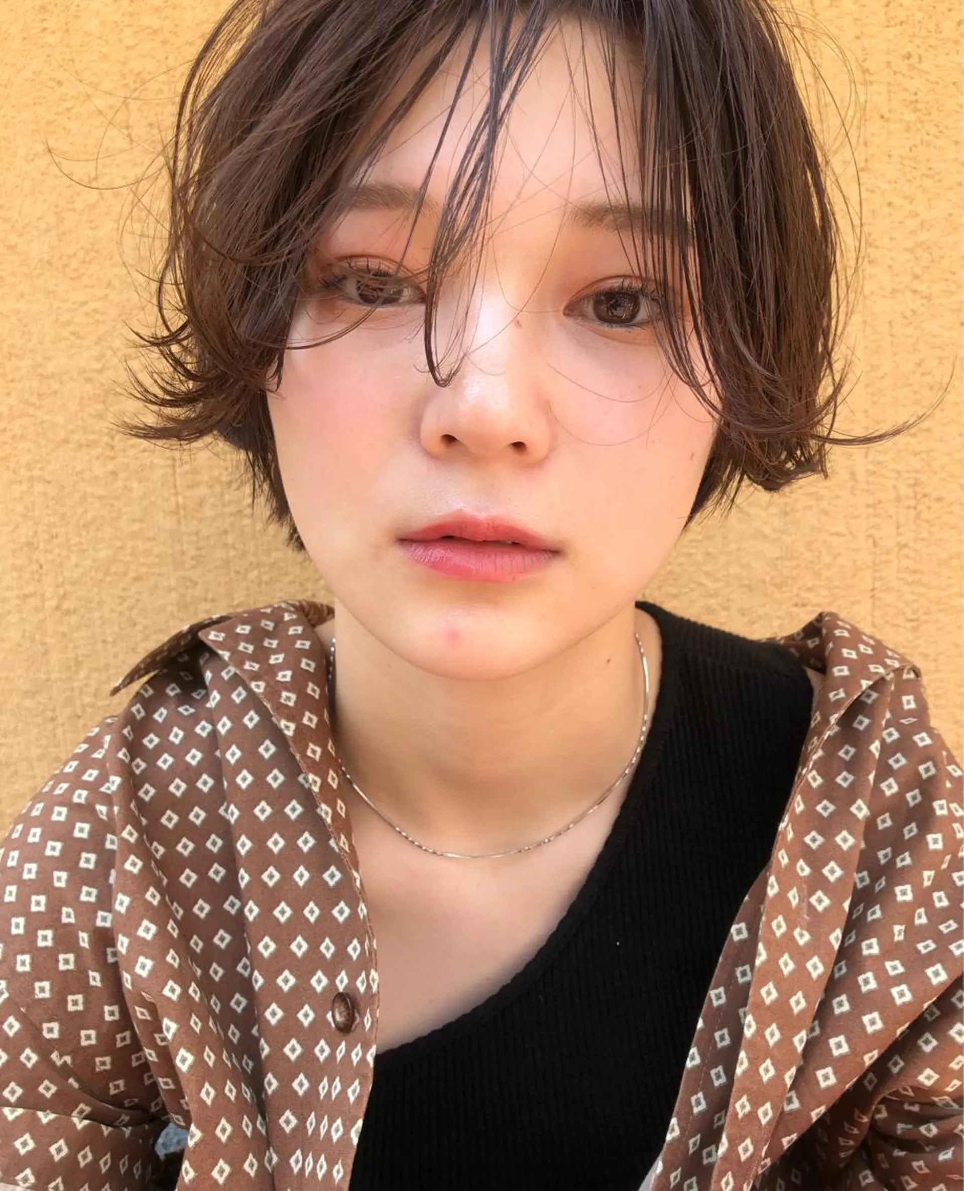ショート カラー THE DAY所属・AKI HASHIMOTOのヘアスタイル