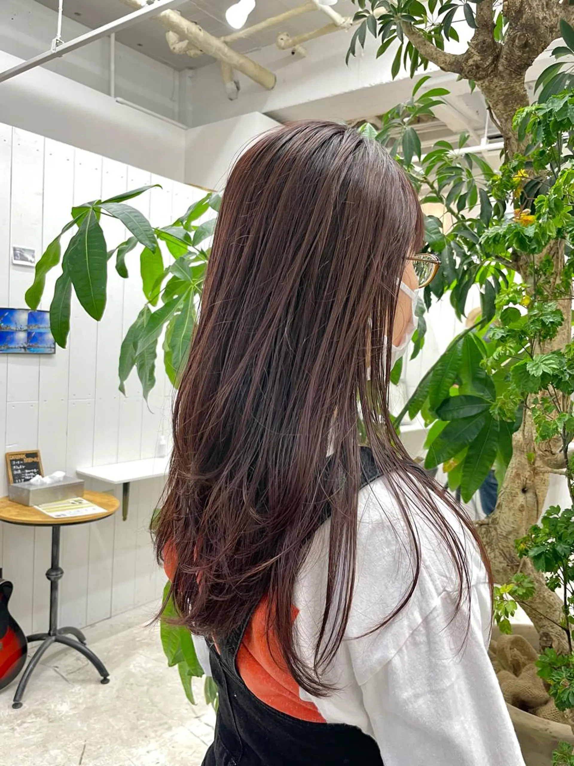 ロング カラー ブリーチ じゅんな VENICE/船橋駅のヘアスタイル