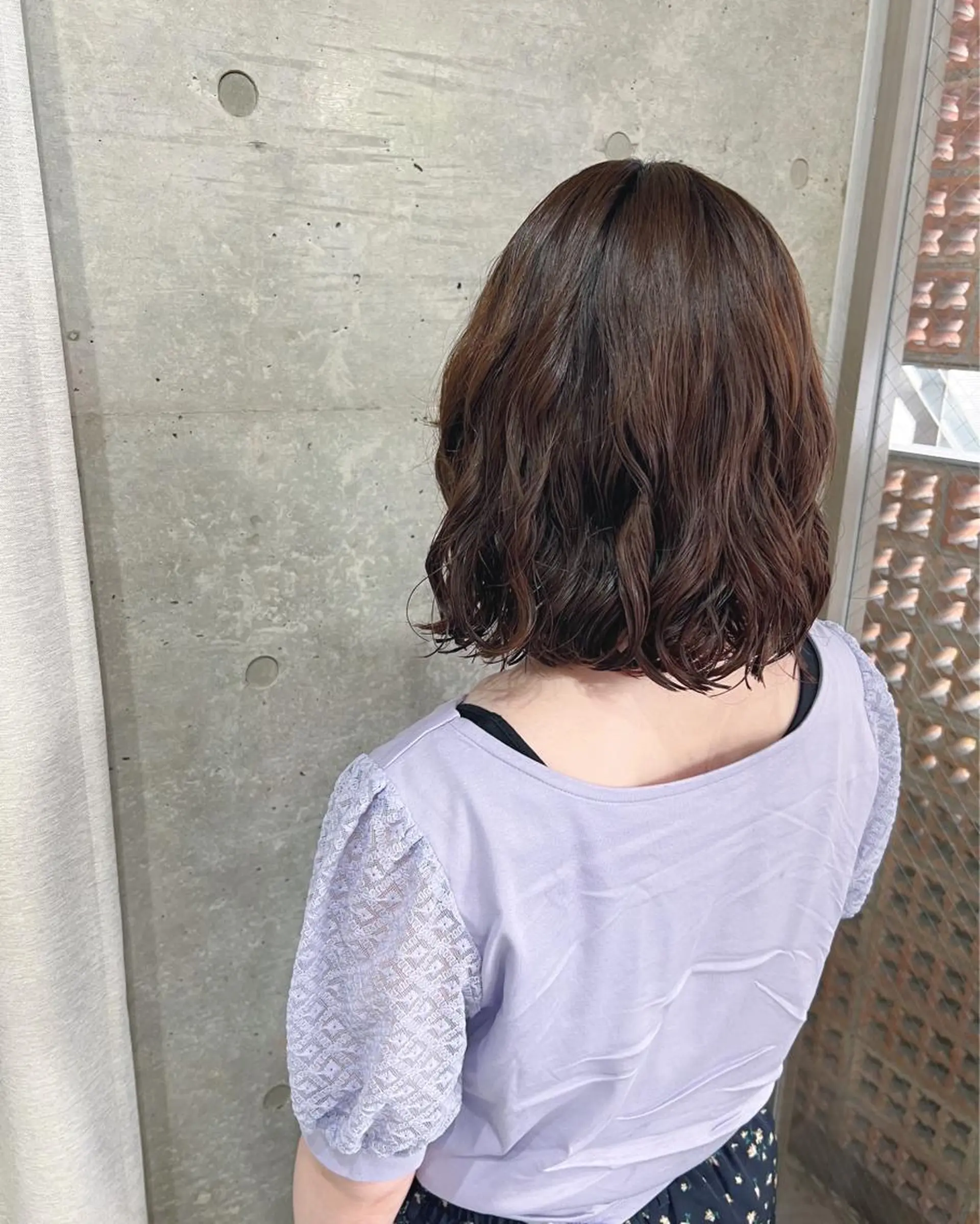 パーマ ボブパーマコテ巻き風 パーマNo1深江秀平のヘアスタイル