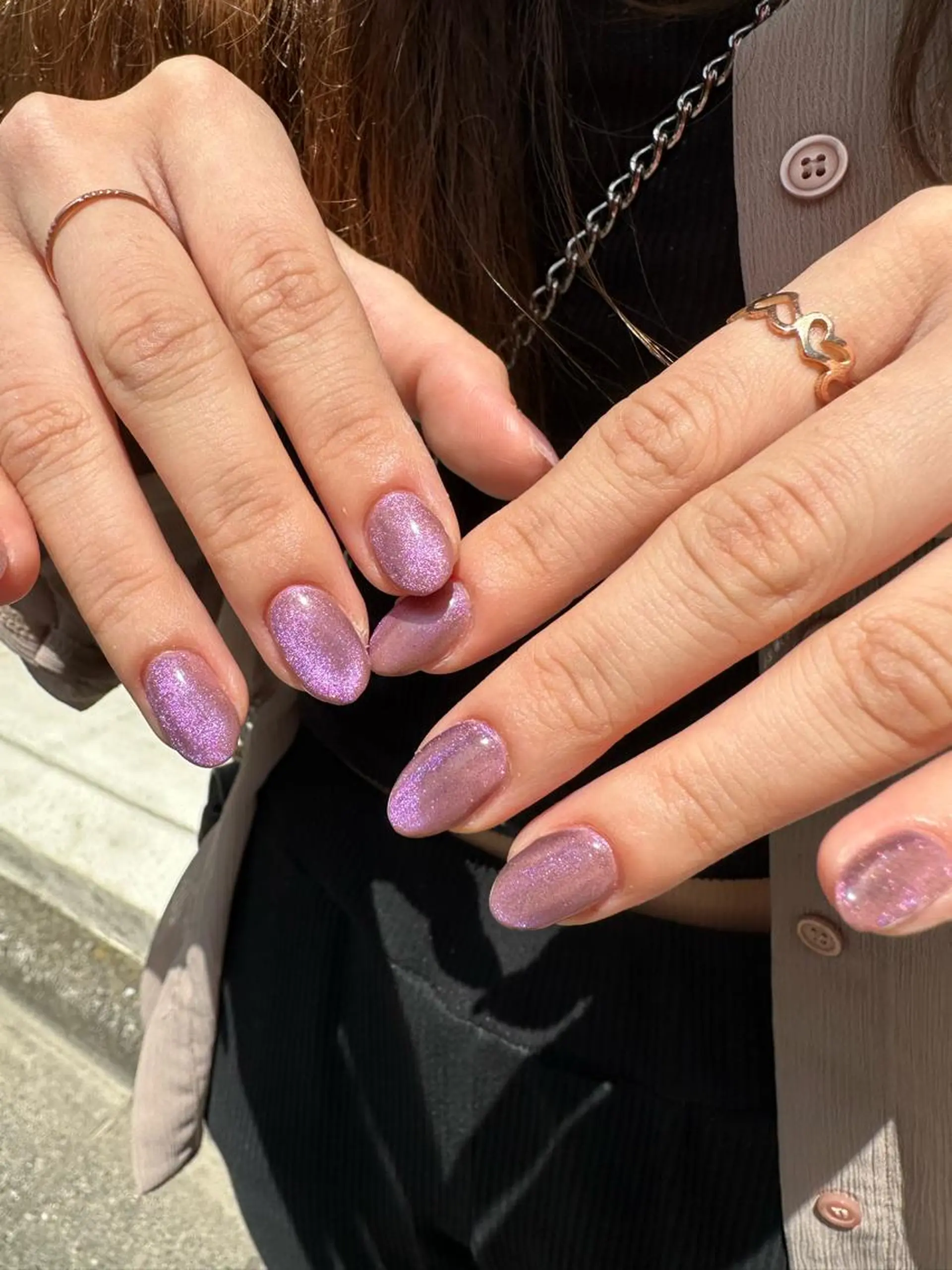 ネイル 氷ネイル・うるうるネイル マグネットネイル ハンドネイル 個性派ネイル 🌼 ハルカ ♡のマツエク・マツパデザイン