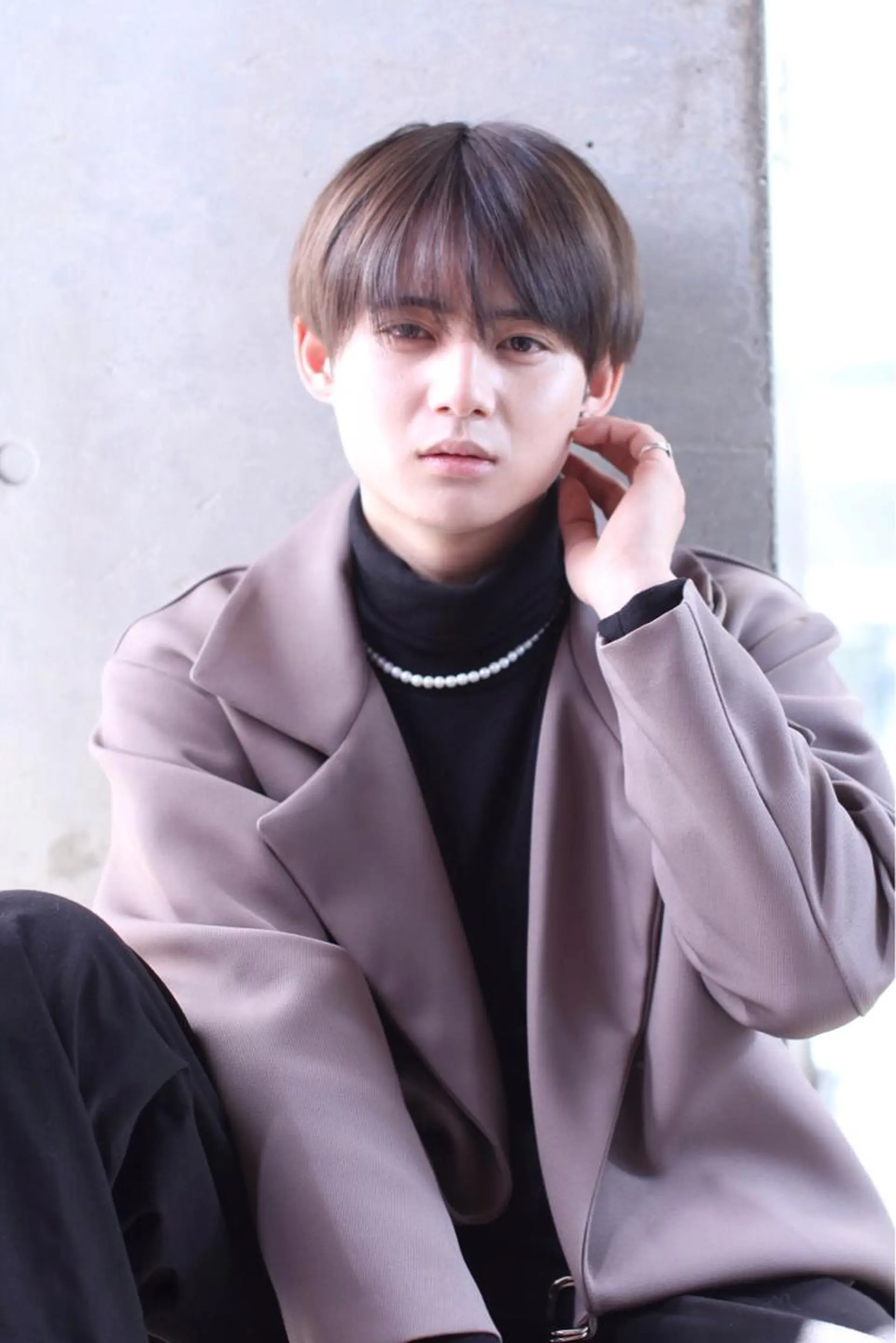 メンズ マッシュ シースルーマッシュ カット 縮毛矯正 トリートメント ヘアセット 【メンズ特化】 ムネカタ アキトのヘアスタイル