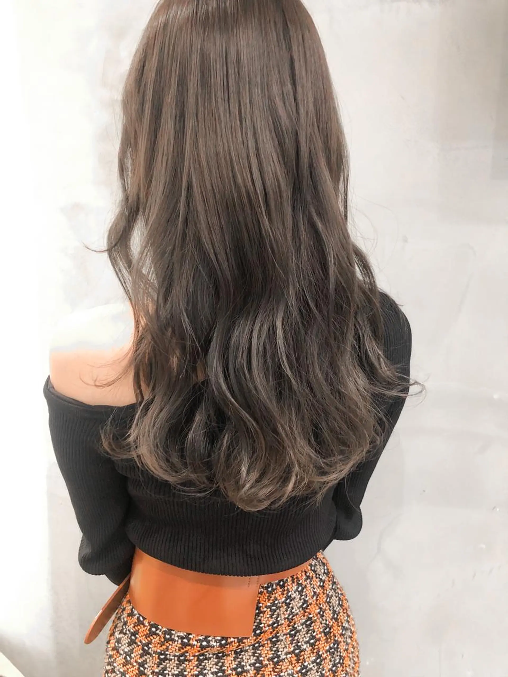 セミロング カラー パーマ ヘアアレンジ ワンレンボブ シールエクステ ベージュカラー 透明感カラー ダブルカラー say.所属・ブリーチカラー🔥 パーマ【佐々木凌平】のヘアスタイル